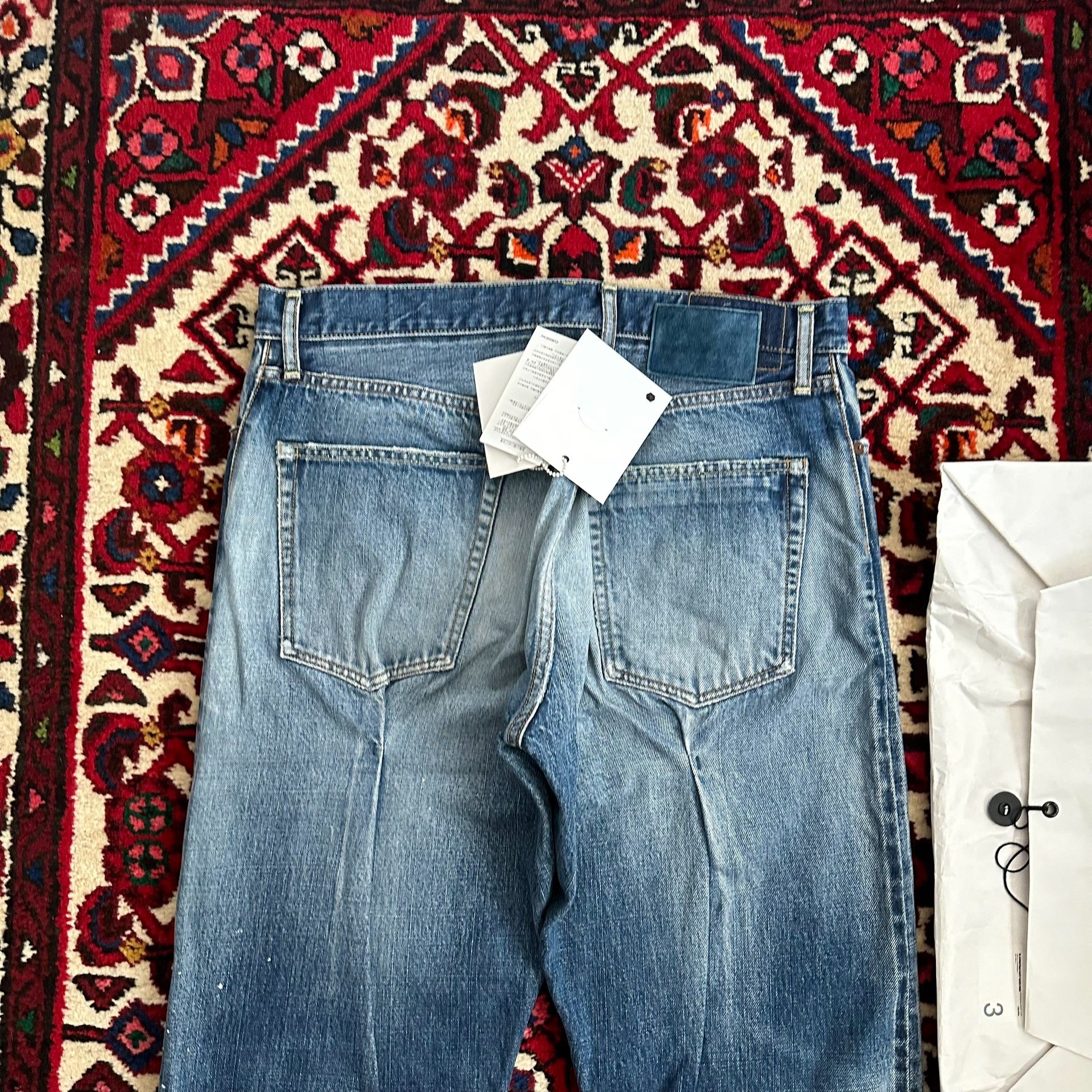VISVIM 22AW Journeyman 3rd Gen Jeans — label