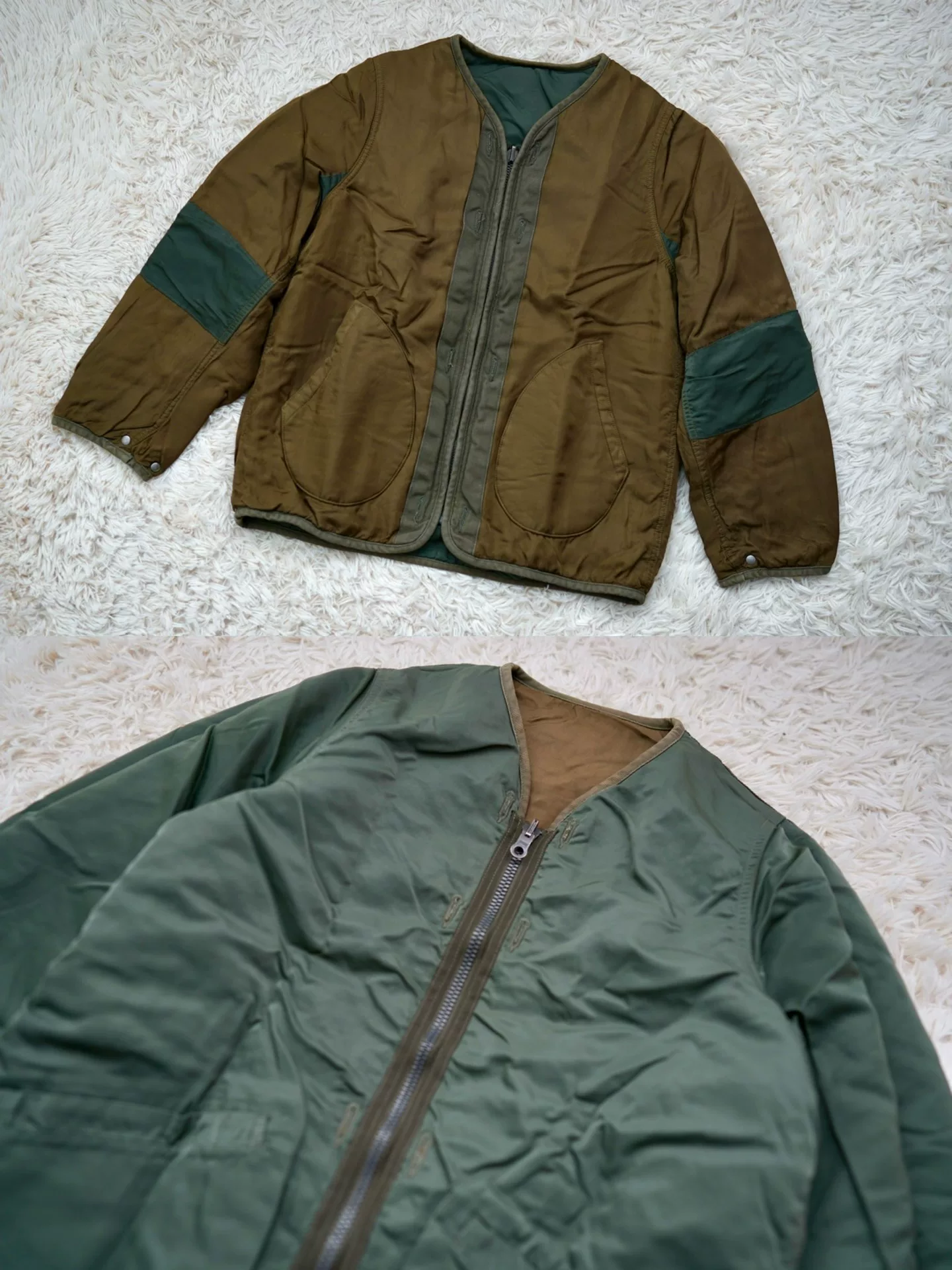 visvim iris jkt 18ss reversible jacket — back