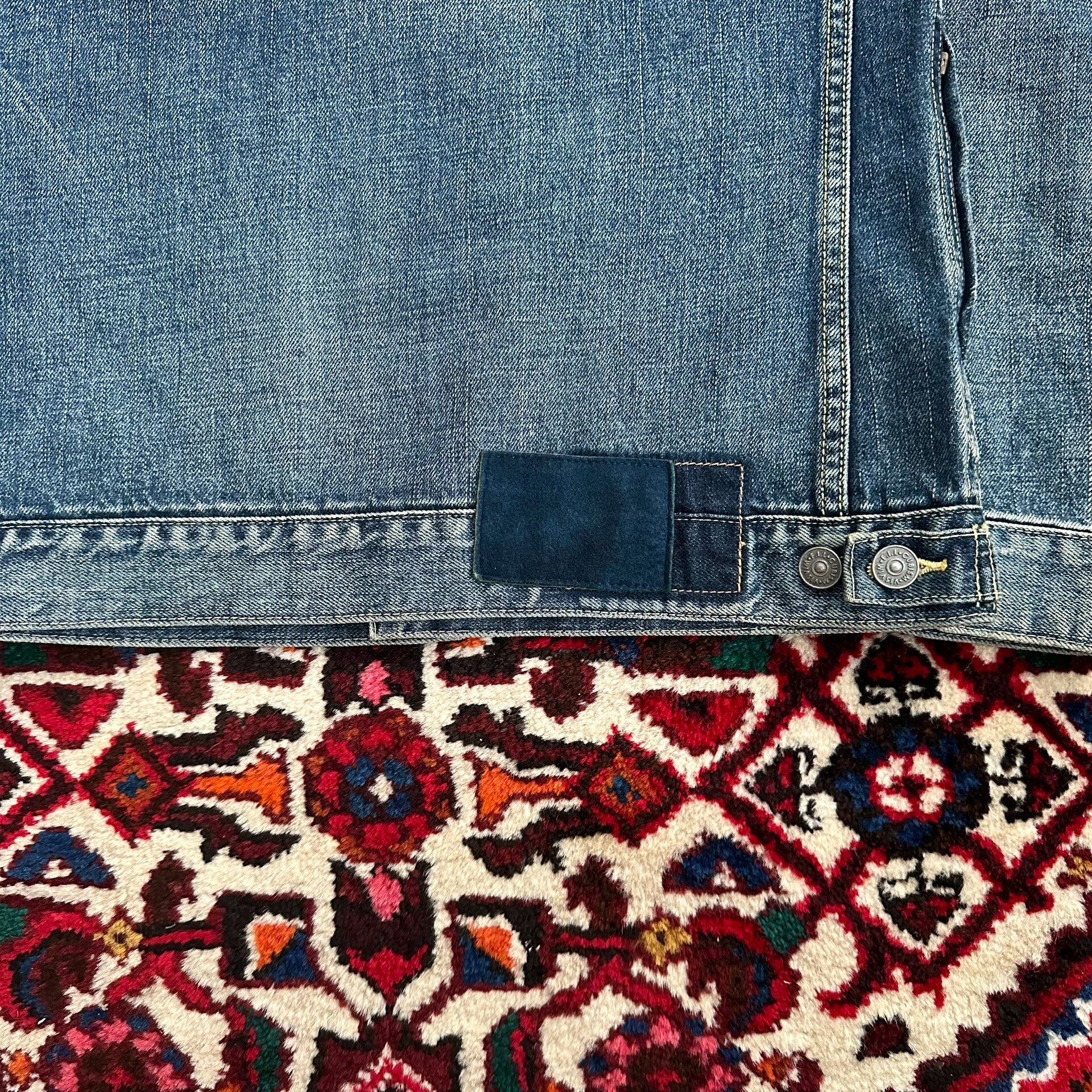 visvim 12aw 101 Denim Jacket — label
