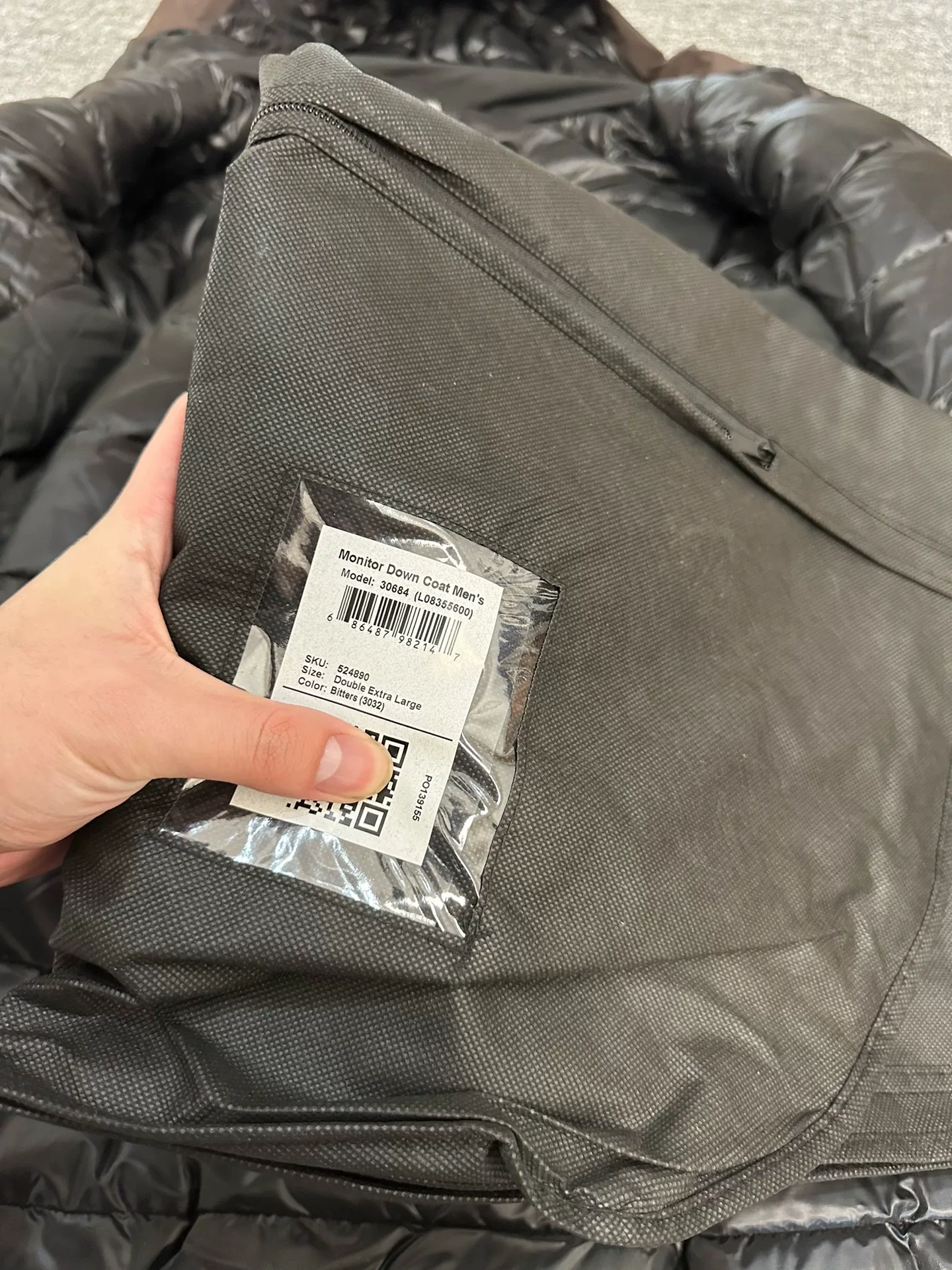 Arc'teryx Veilance Monitor Down Jacket — back