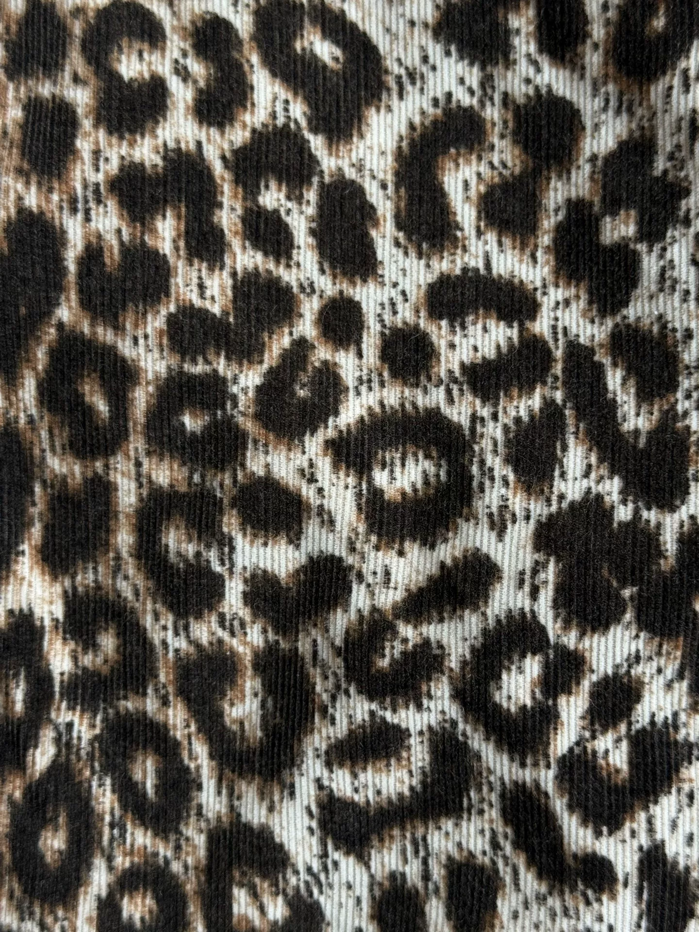VISVIM 23SS HAPPI LEOPARD CARDIGAN — label