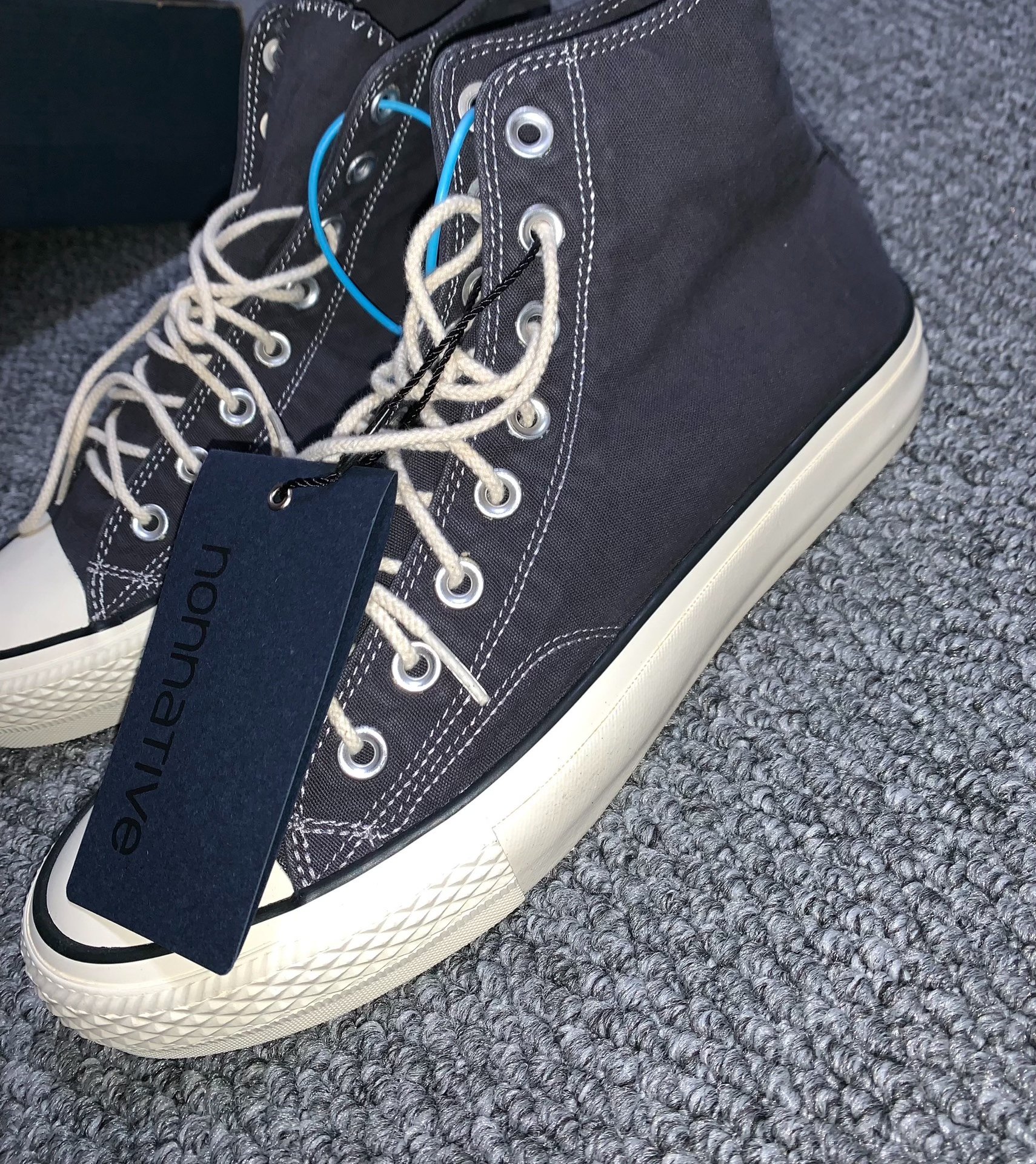 Nonnative Dweller Trainer Canvas Shoes — back