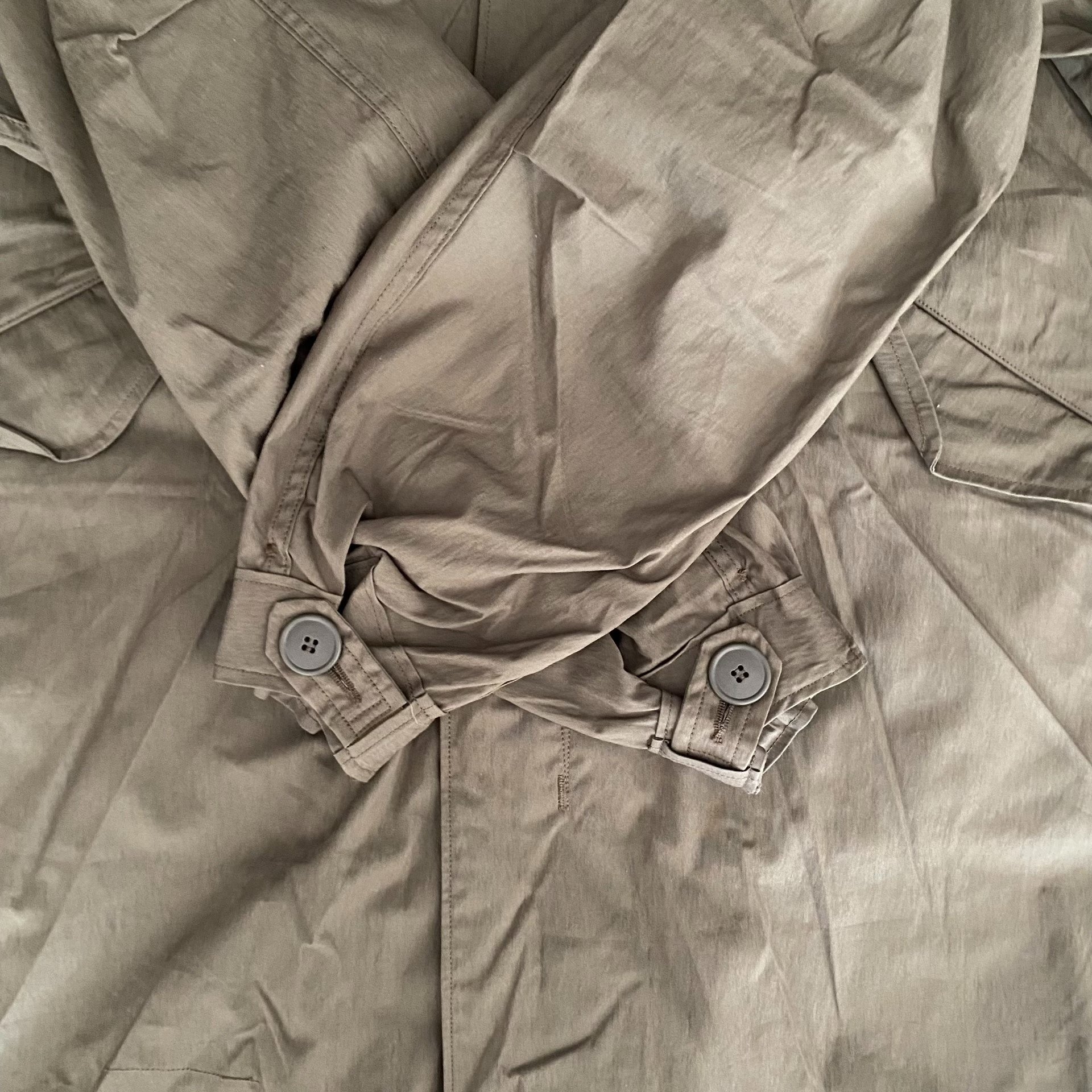 The Real Mccoys M65 Parka — back