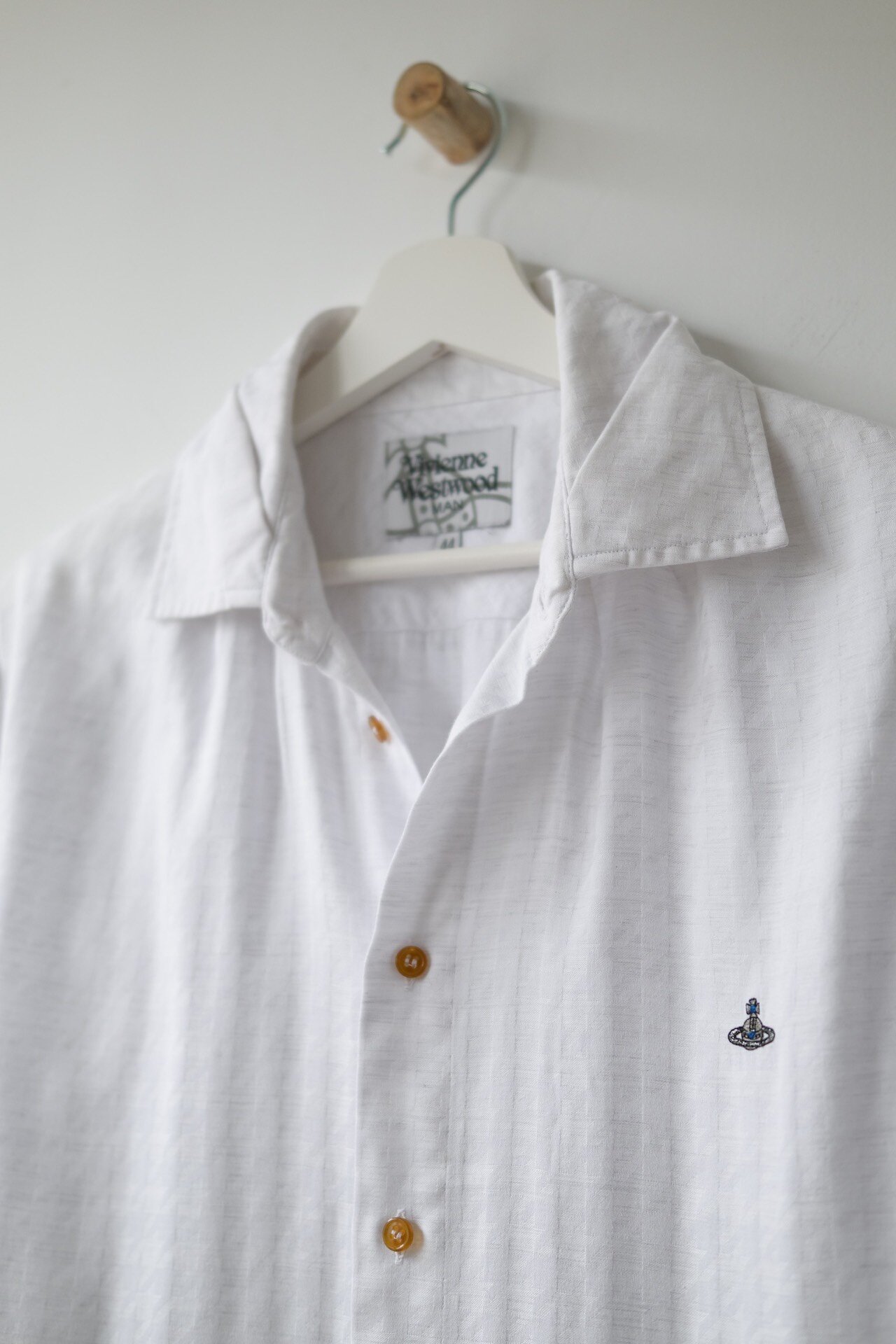 Vivienne Westwood Houndstooth Collar Shirt — label