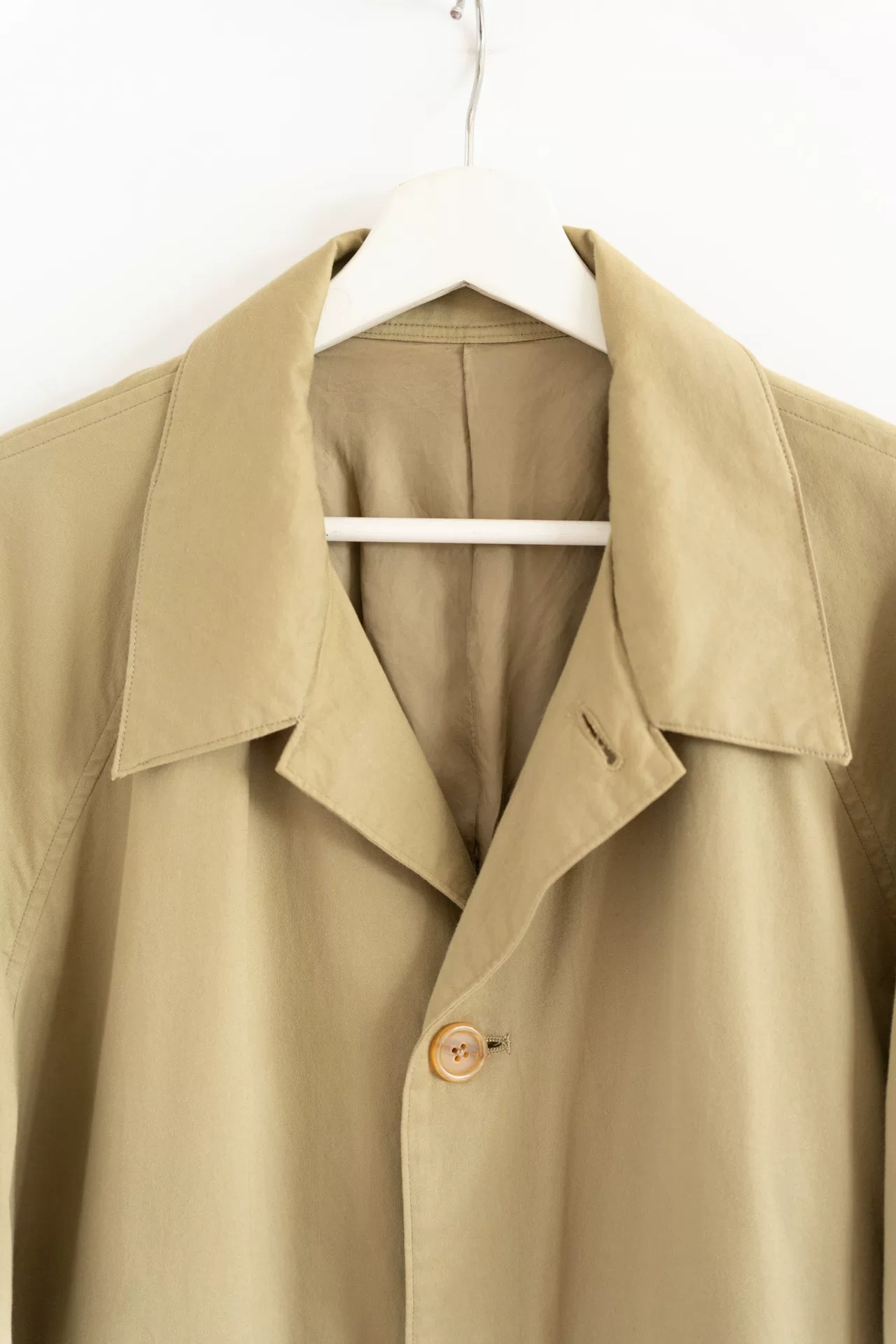 Yohji Yamamoto 90s Raglan Collar Jacket — detail