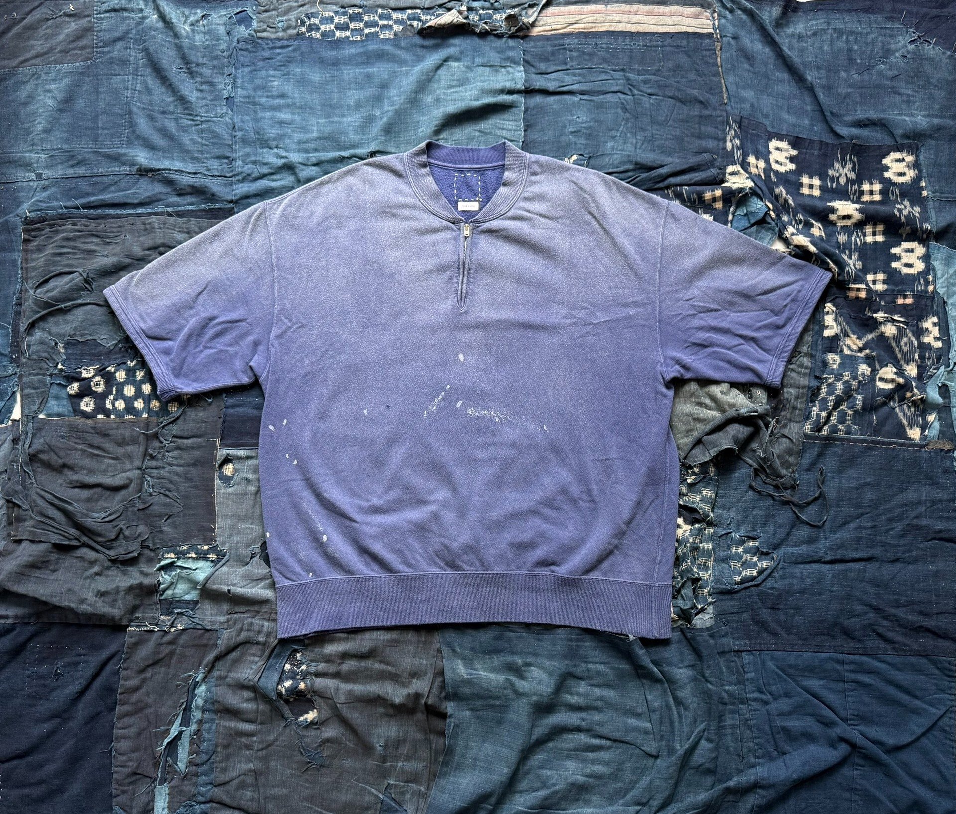 VISVIM 26SS MONDO HENLEY ZIP S/S