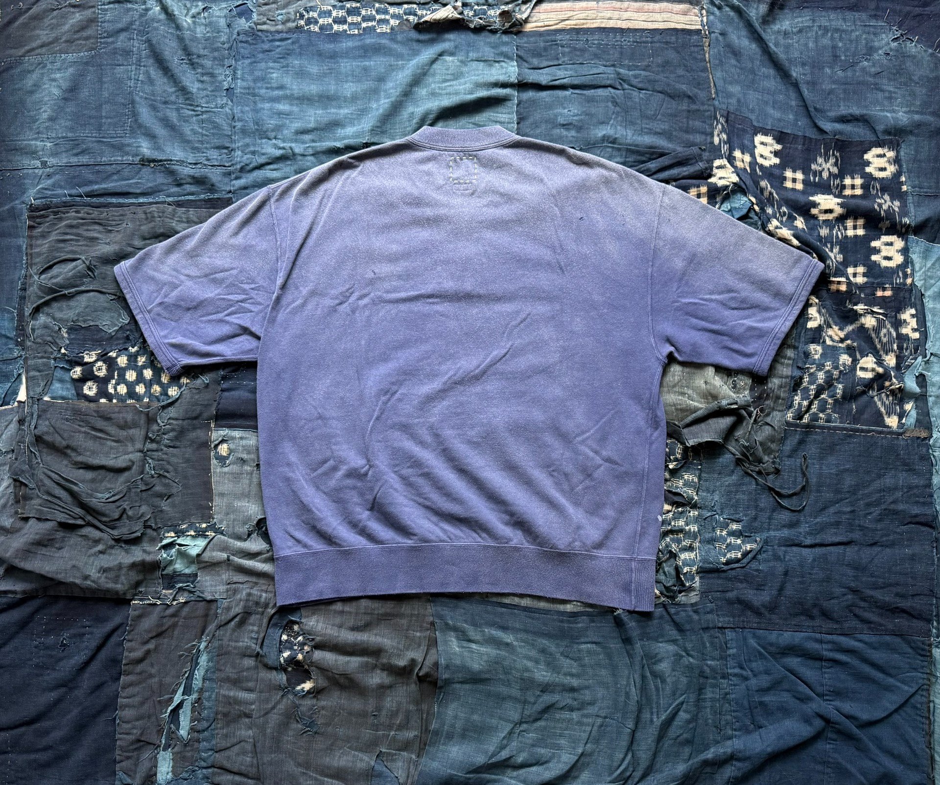 VISVIM 26SS MONDO HENLEY ZIP S/S — front