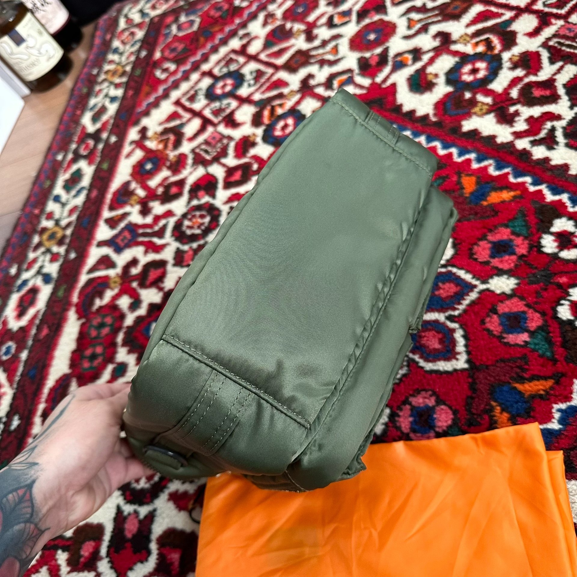 PORTER TANKER CAMERA BAG — label
