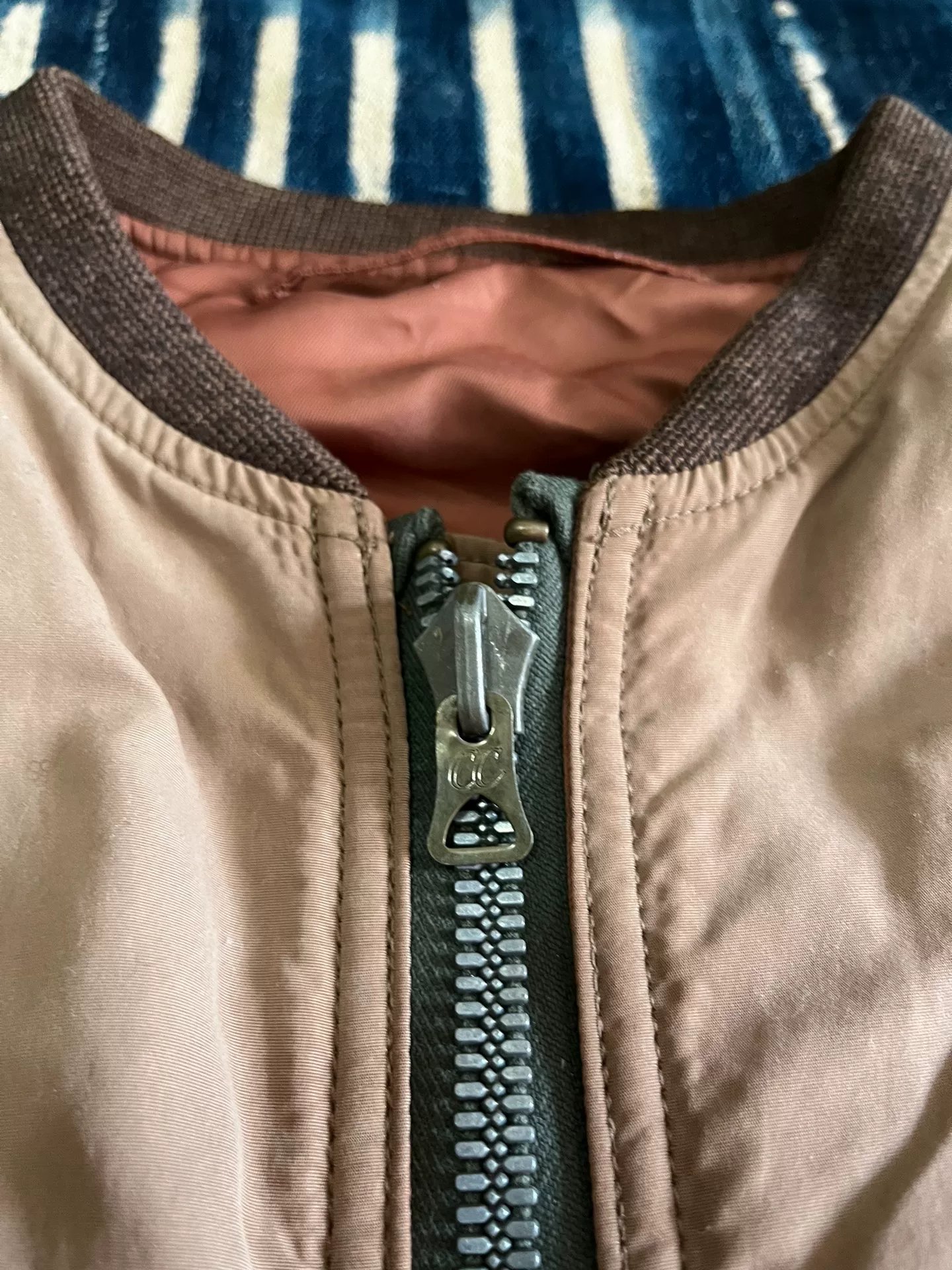 VISVIM 23AW SPOT THORSON MA-1 JKT — detail