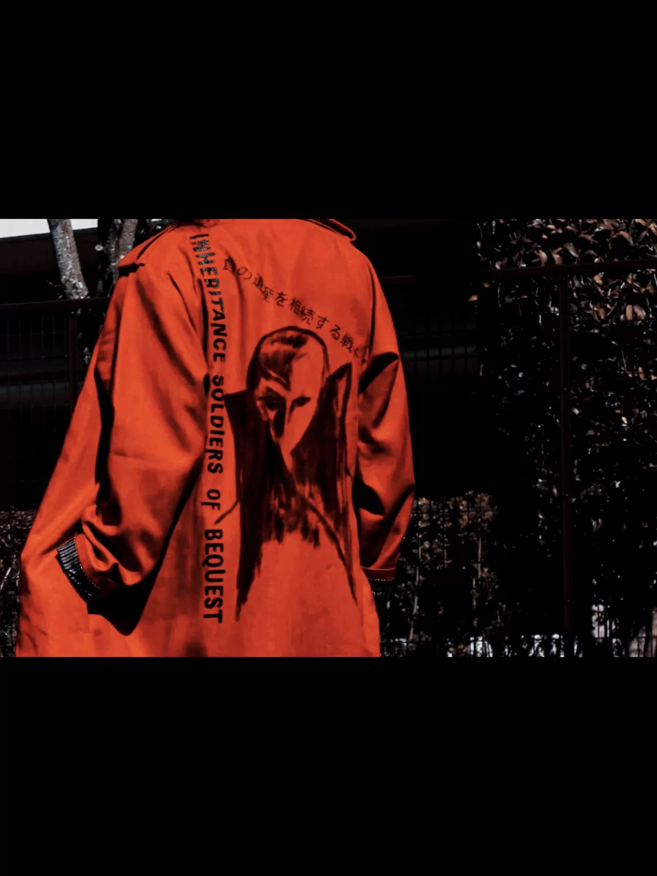 Yohji Yamamoto 21ss Red Eye Coat — back