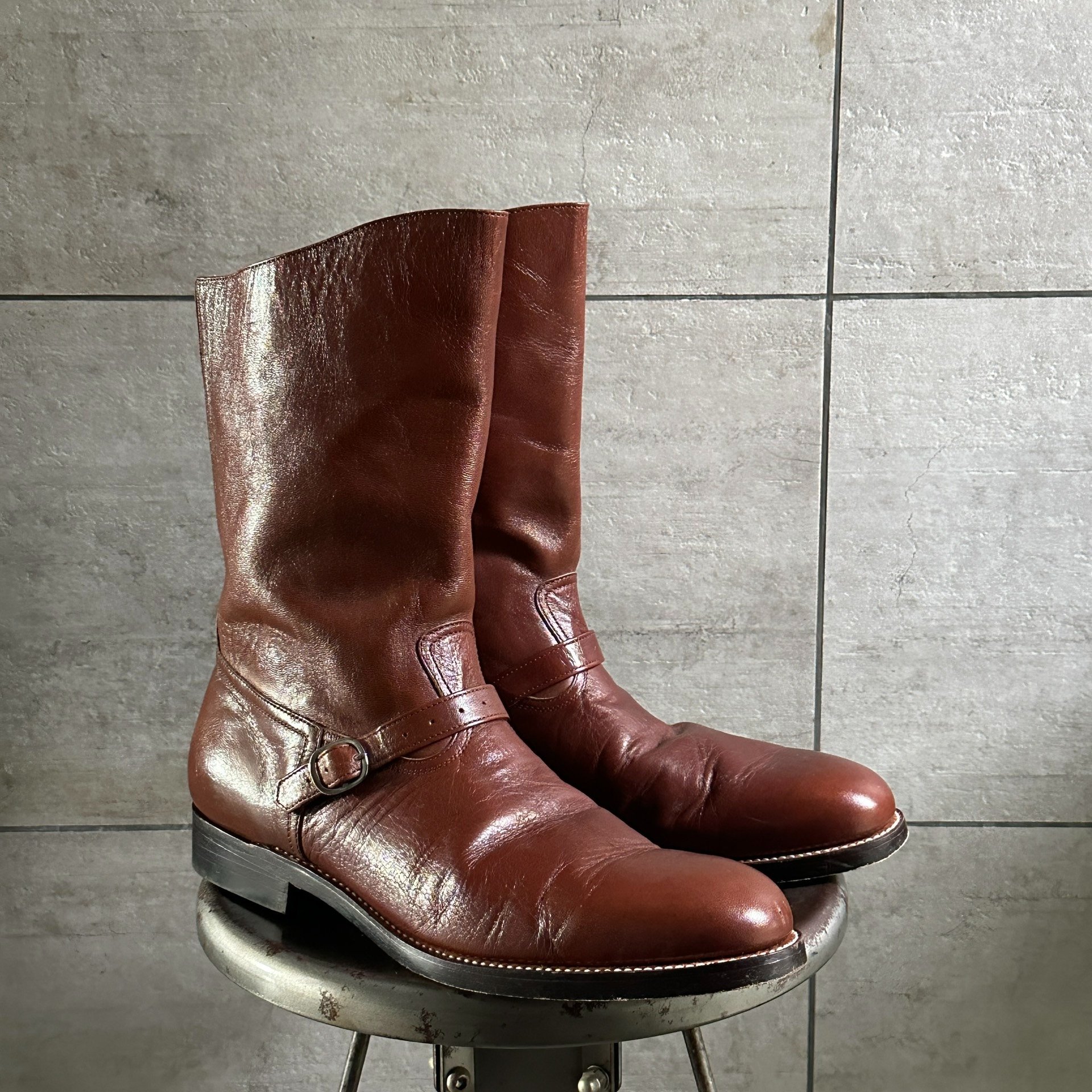 Attractions Lot.320 Cowboy Boots US8.5 — label
