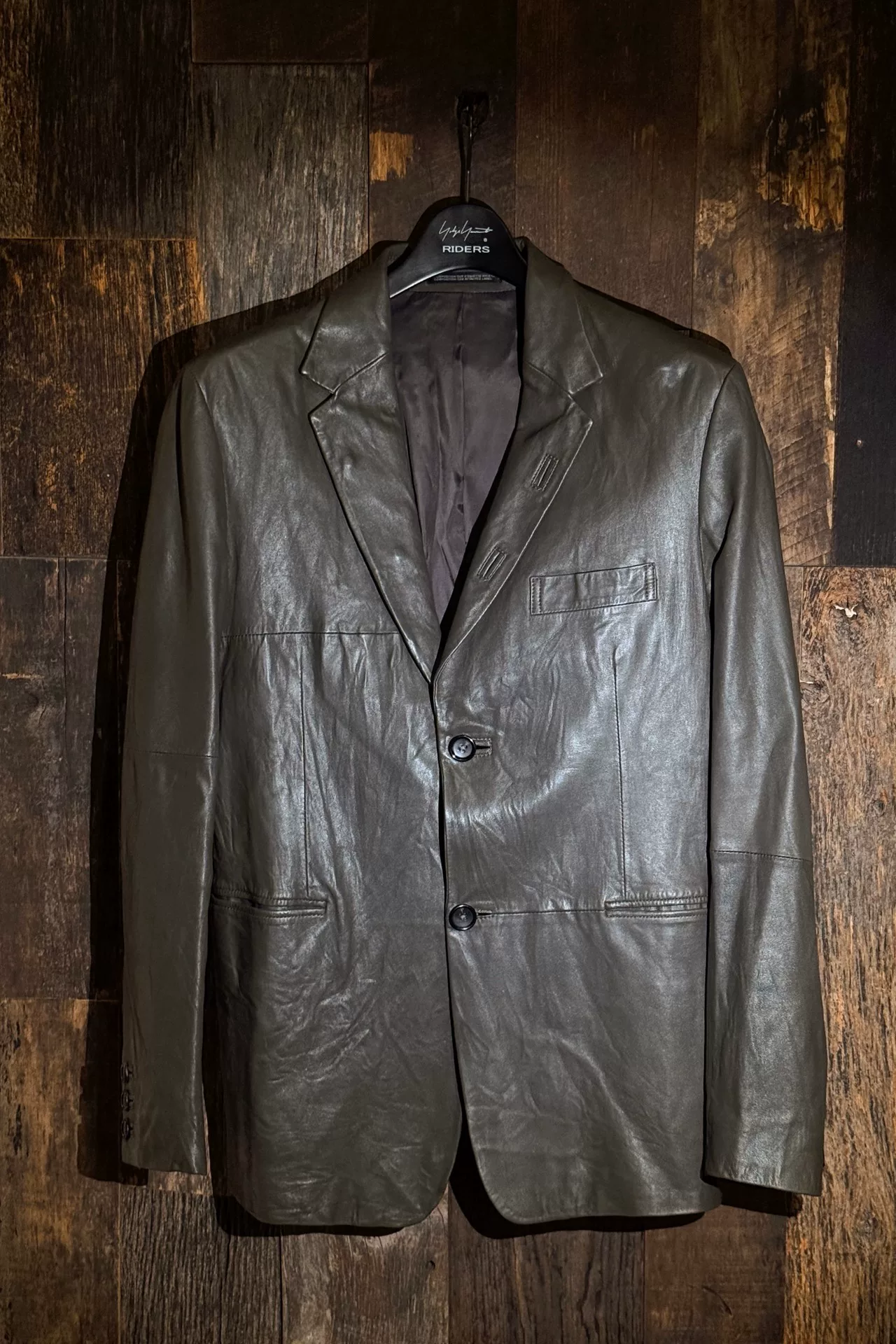 Yohji Yamamoto 12SS Lambskin Blazer