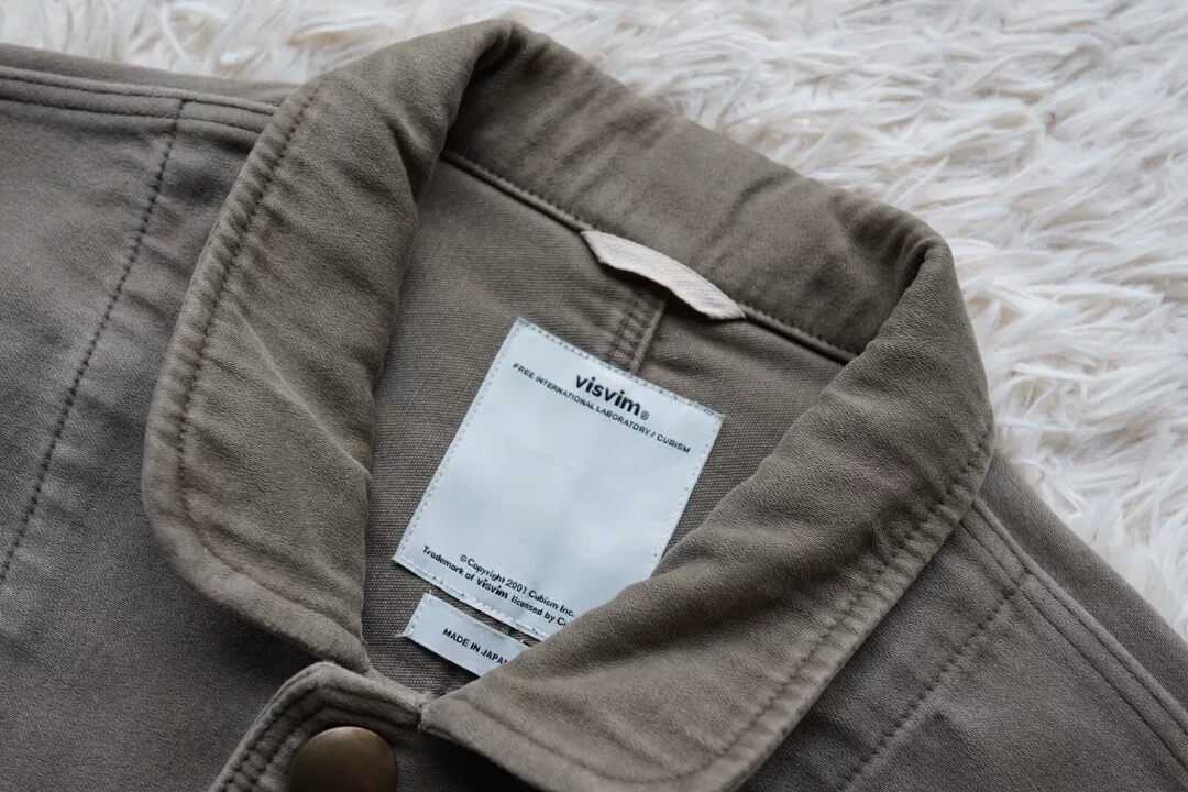 visvim CUNNINGHAM SMOCK Moleskin Jacket — front