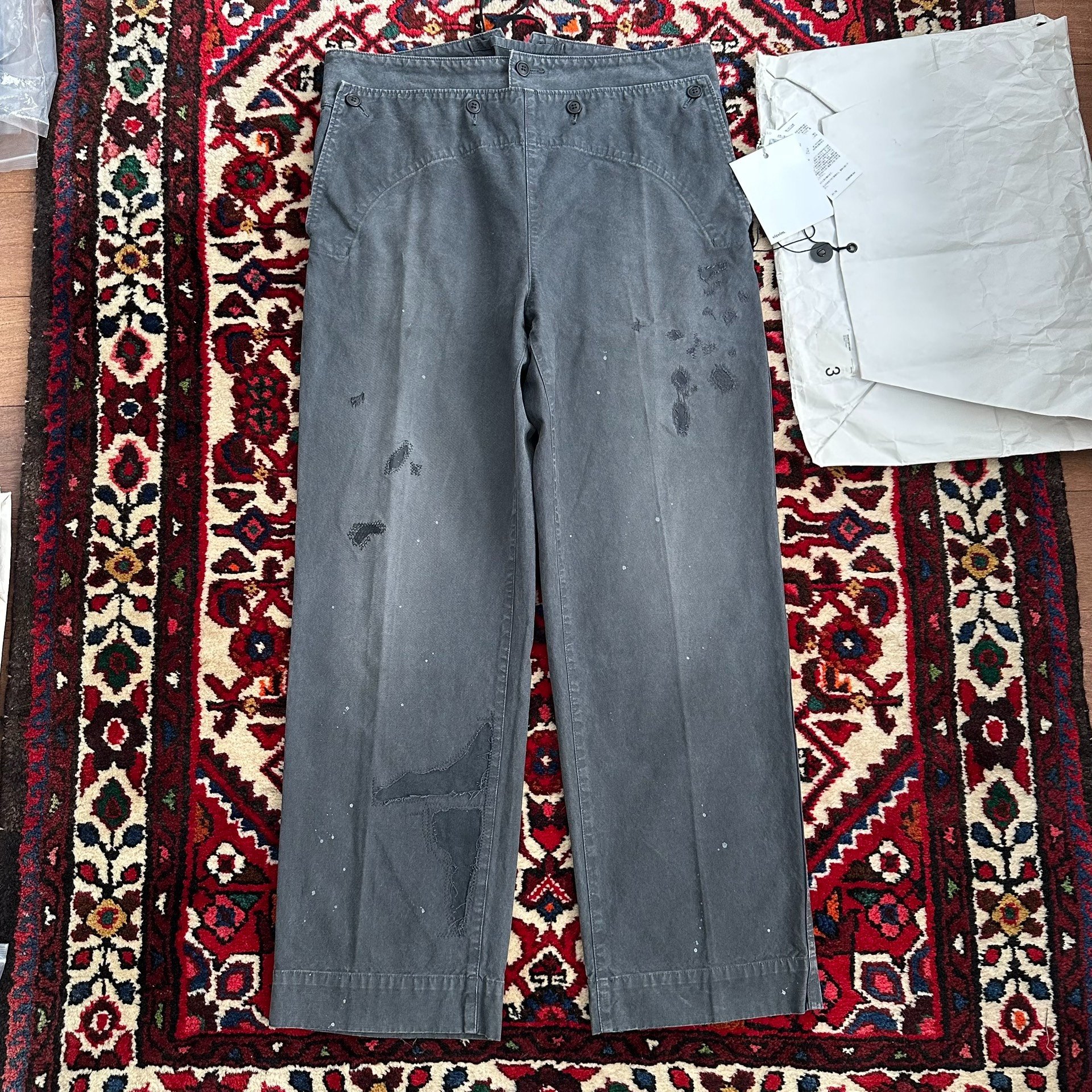 VISVIM 22SS HOLMAN PANTS CRASH