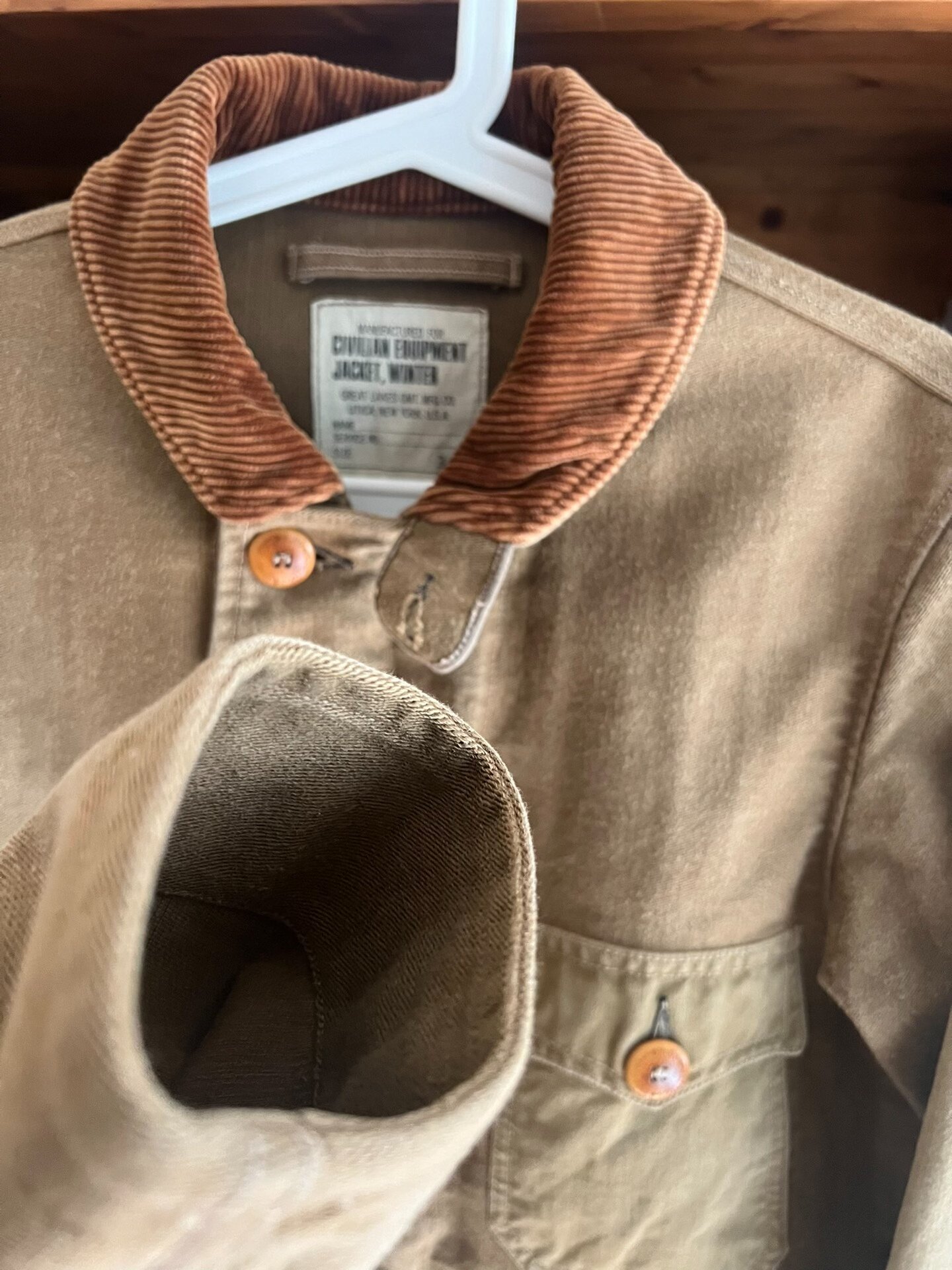 Freewheelers Engineer Jacket — label