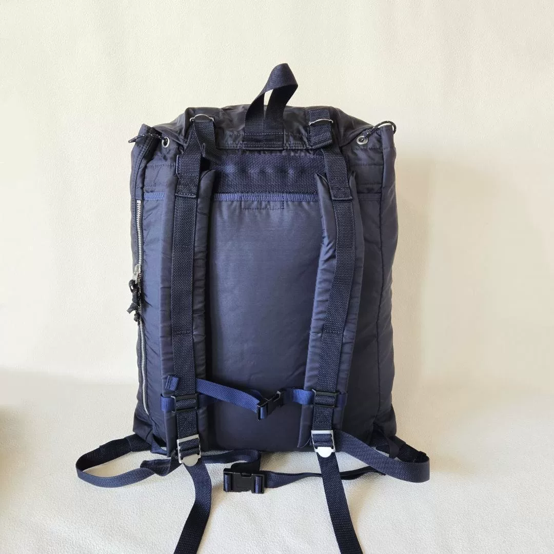 PORTER FORCE Dark Blue Backpack — front