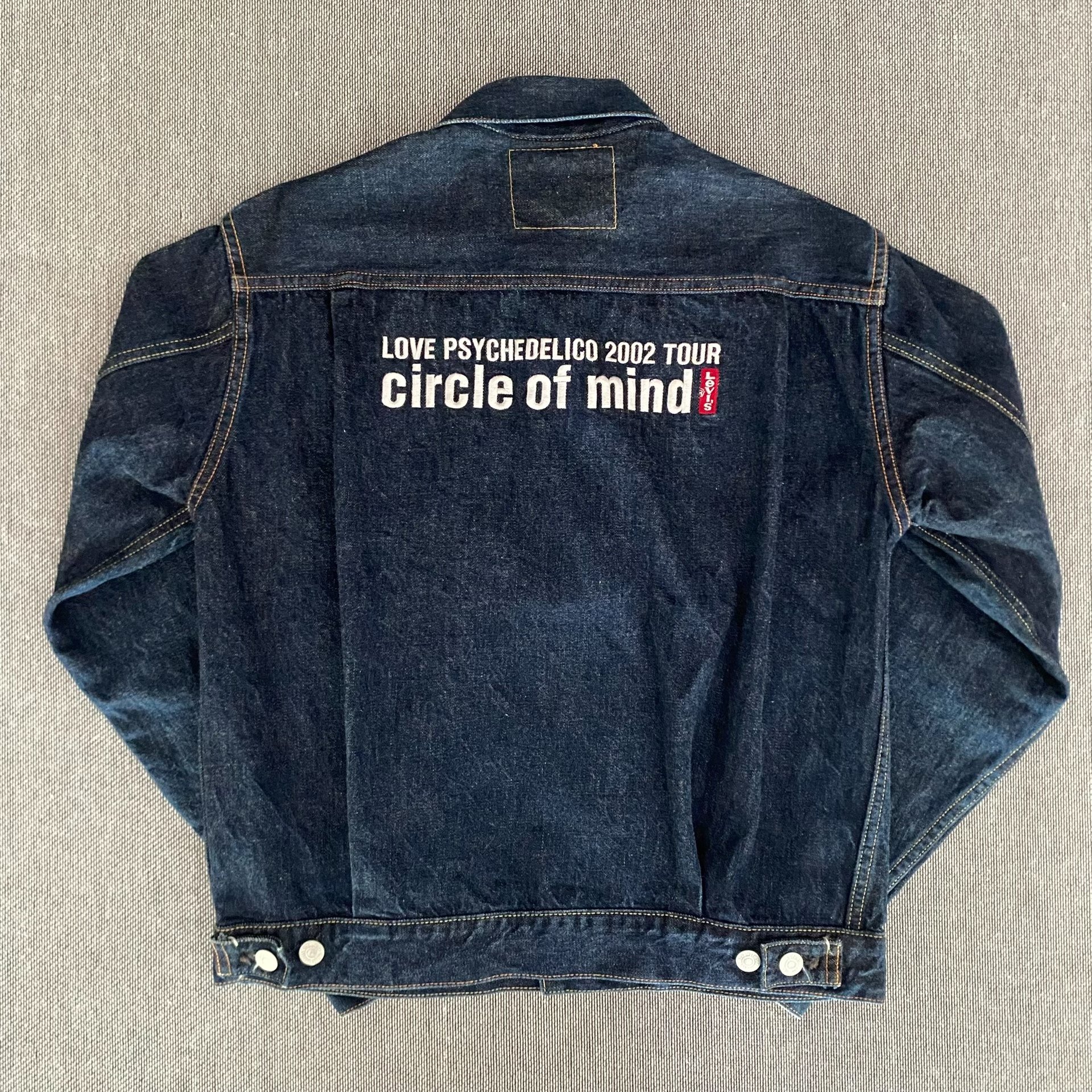 Levi's LVC507 J22 Embroidered Denim Jacket — front