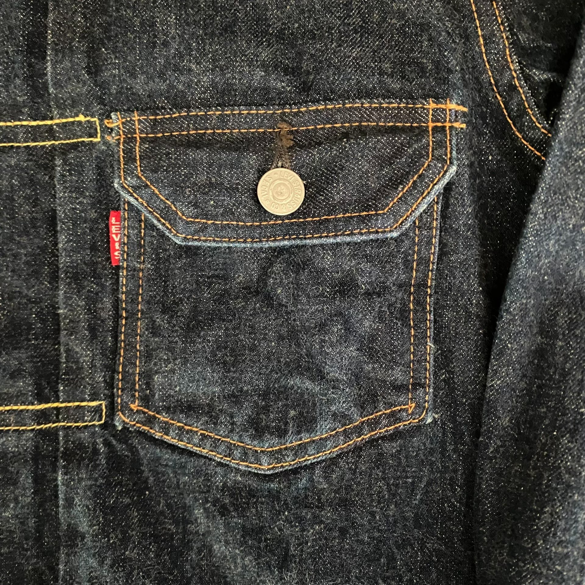Levi's LVC507 J22 Embroidered Denim Jacket — back