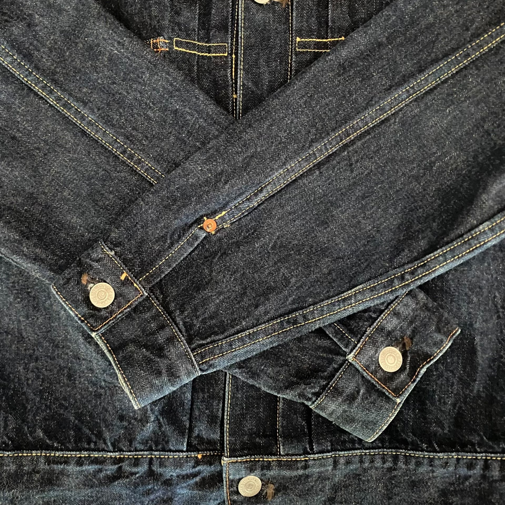 Levi's LVC507 J22 Embroidered Denim Jacket — label