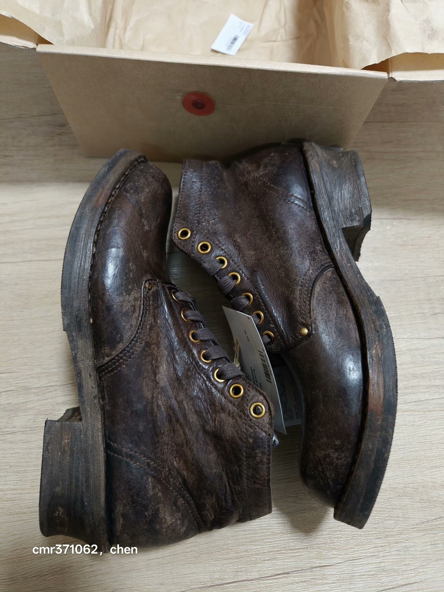 VISVIM 26 ICT BRIGADIER BOOTS — back