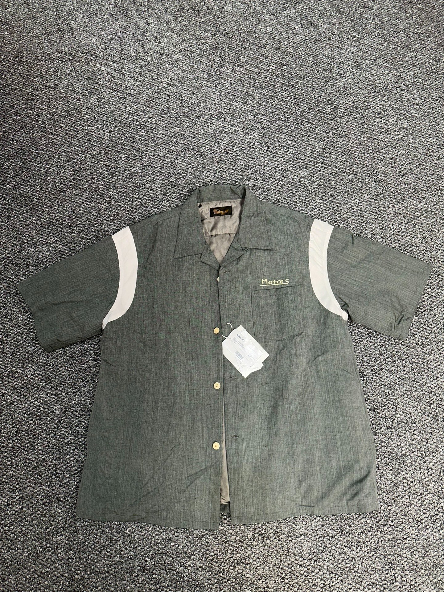 visvim Motors Short-Sleeve Down Shirt