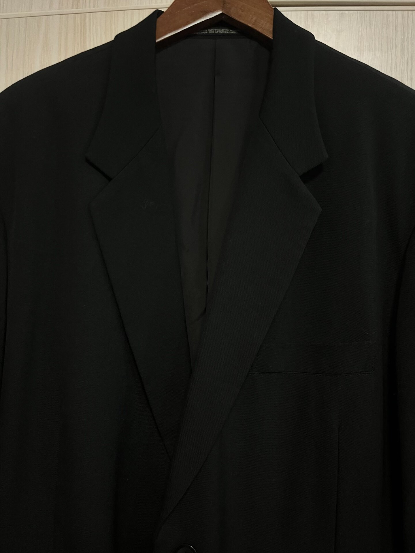 Yohji Yamamoto 04AW Zip Blazer — front