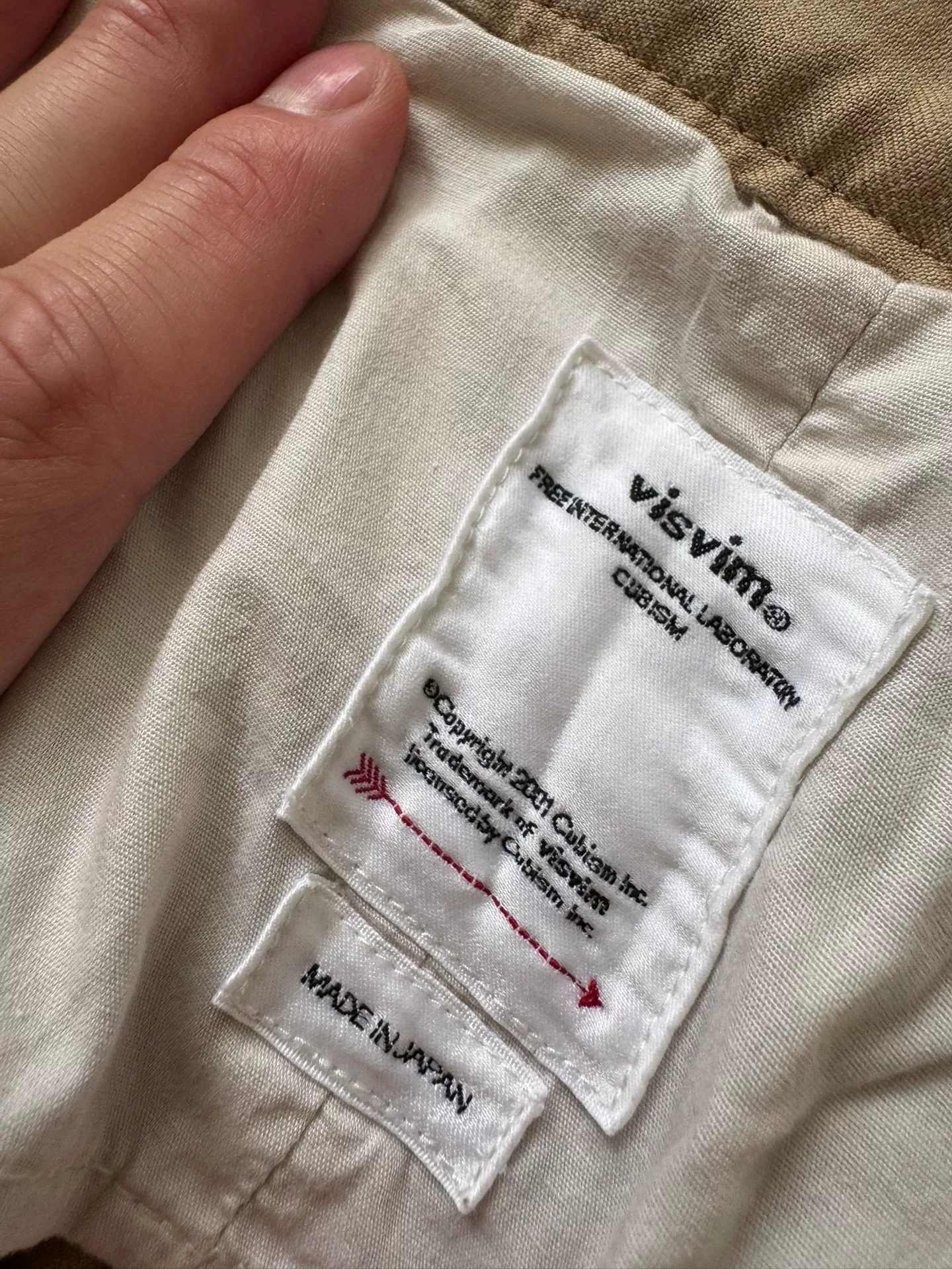 VISVIM 24SS CARROL CHINO PANTS — front