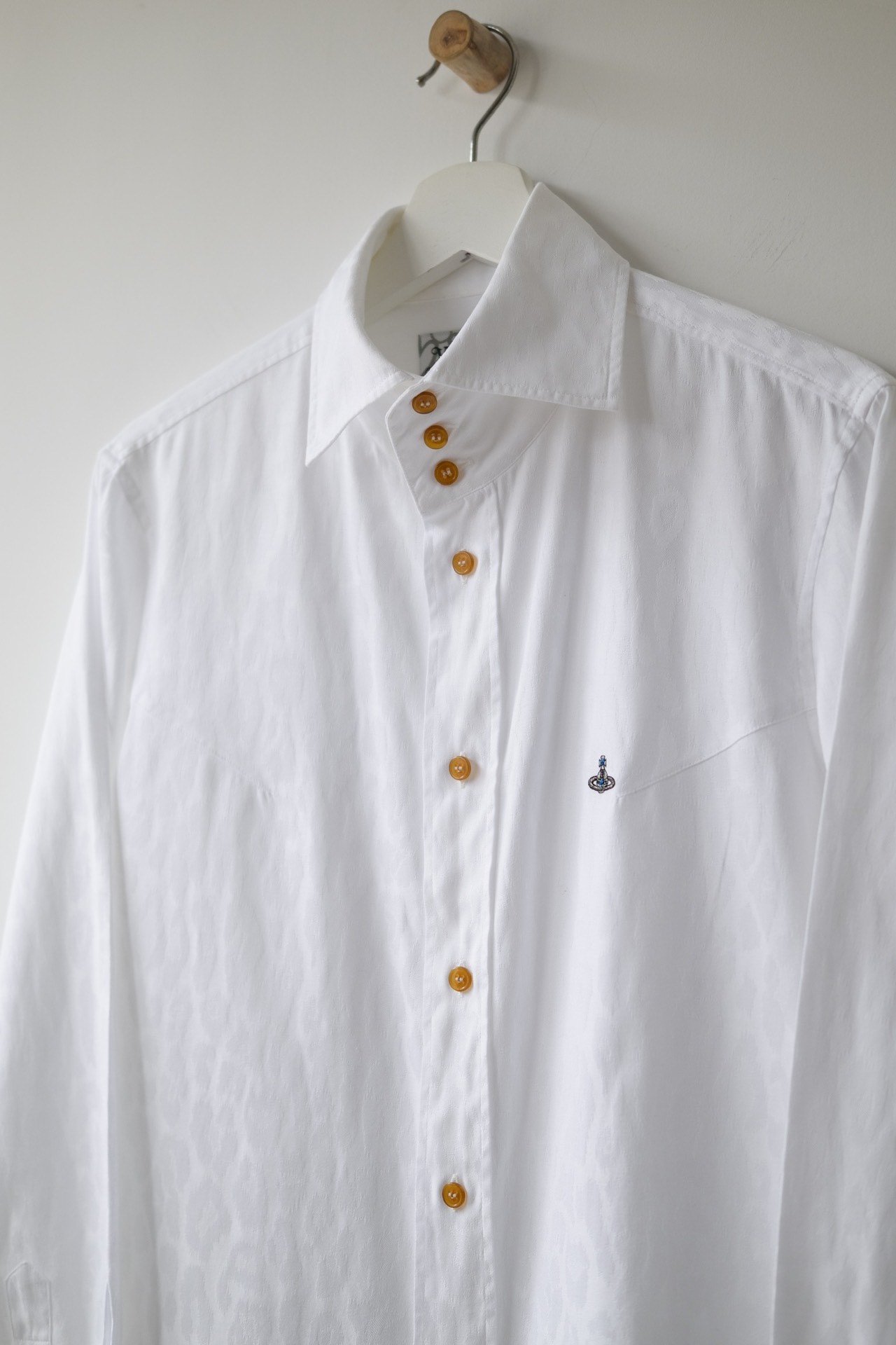 Vivienne Westwood White Button Shirt — detail