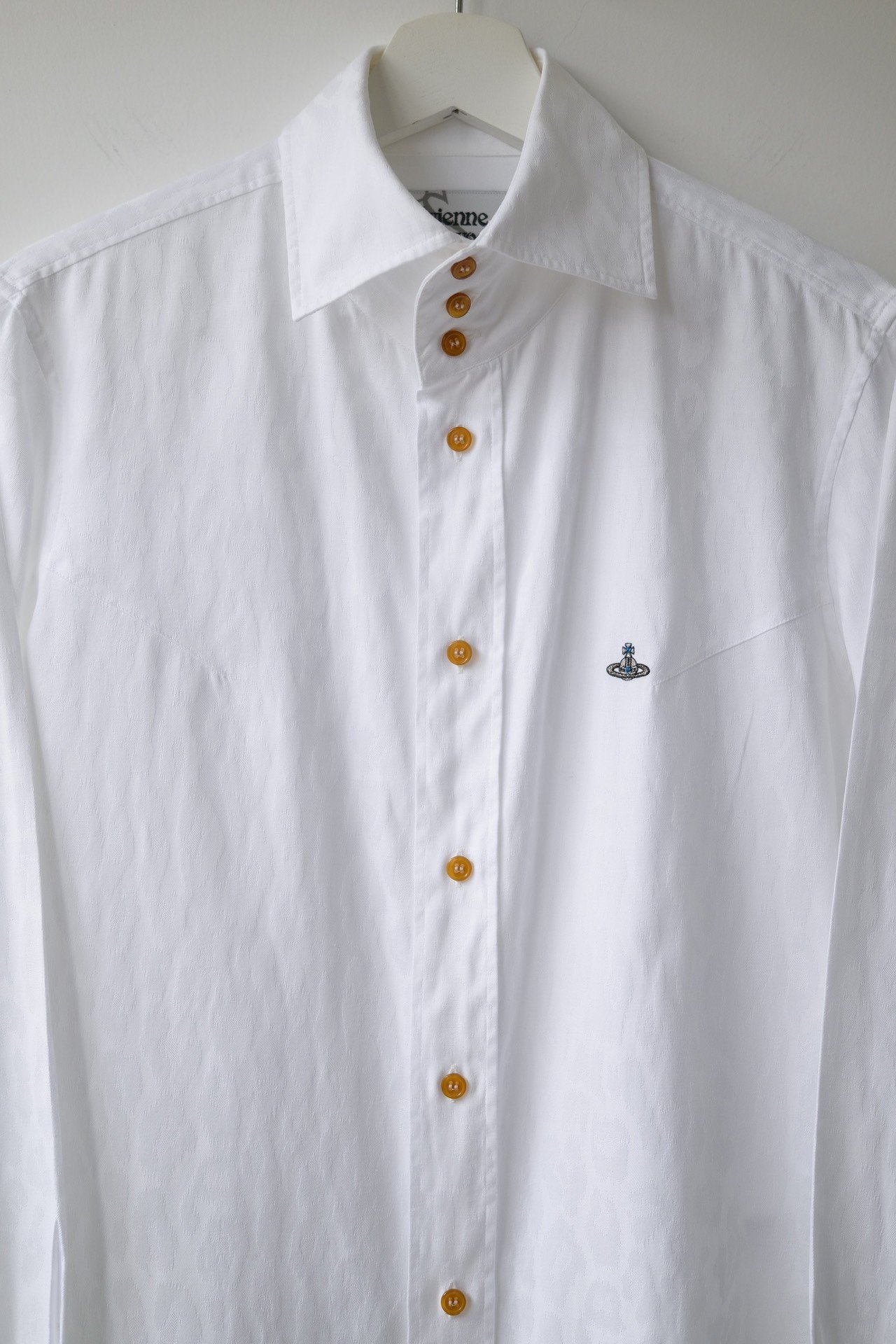 Vivienne Westwood White Button Shirt — front