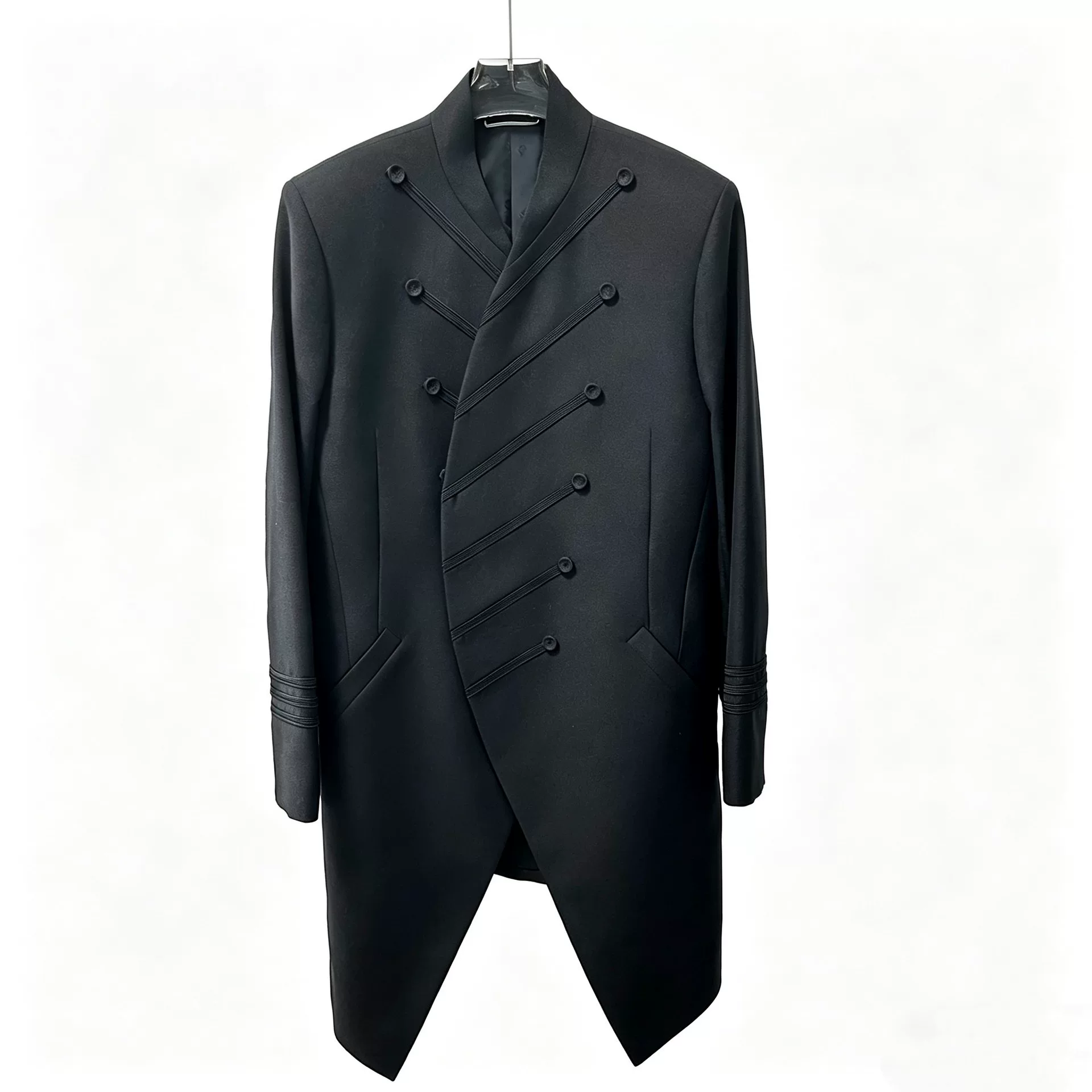 Dior Man Black Court-Style Tailcoat