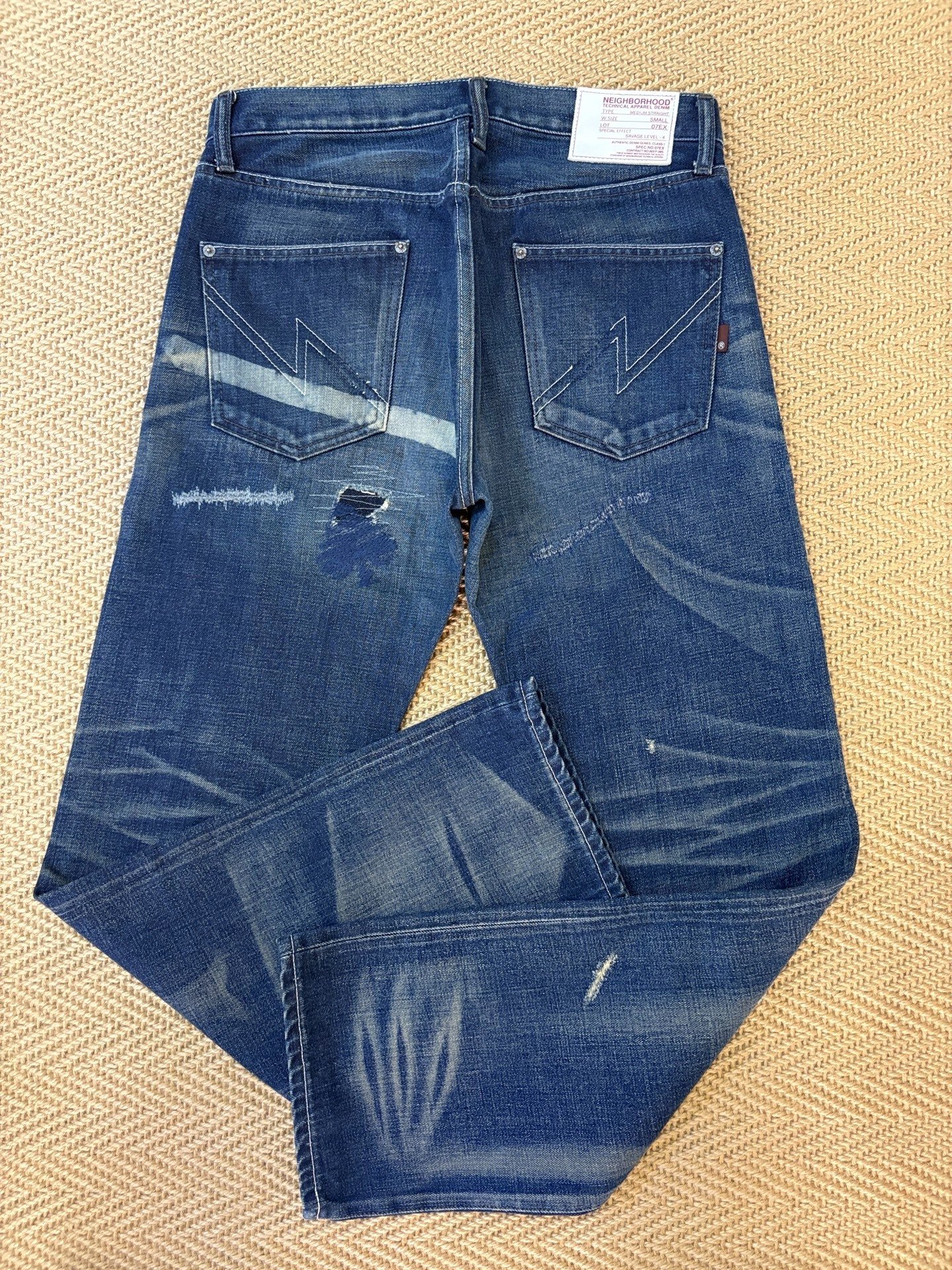 Neighborhood 07 FLASH Denim Jeans — front