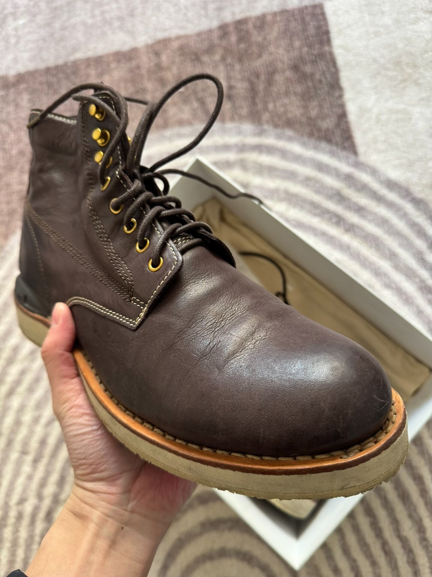 VISVIM 15AW VIRGIL BOOTS KNGR Kangaroo 11