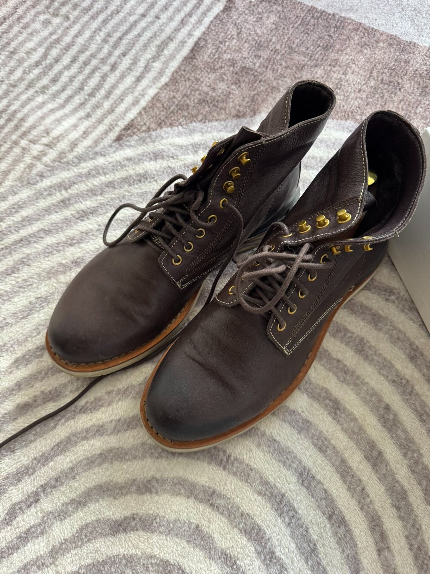 VISVIM 15AW VIRGIL BOOTS KNGR Kangaroo 11 — detail