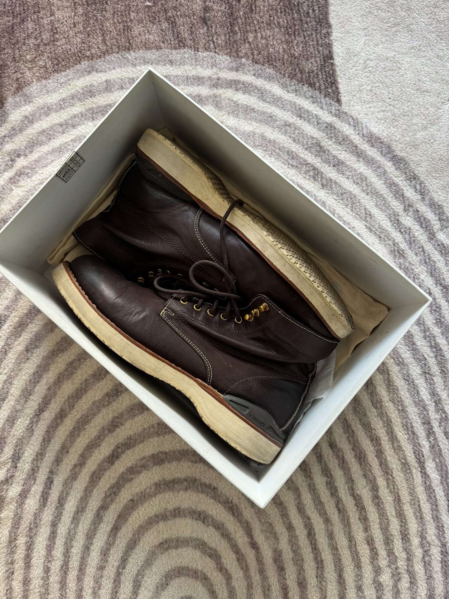 VISVIM 15AW VIRGIL BOOTS KNGR Kangaroo 11 — front