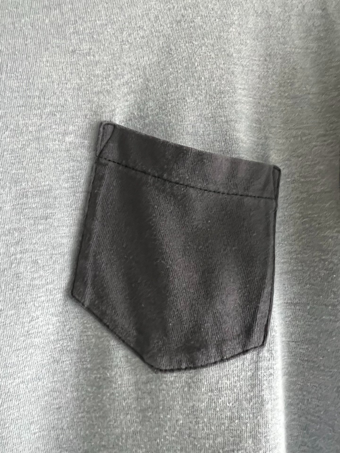 RRL Double RL Washed Colorblock Crew Neck Tee — back