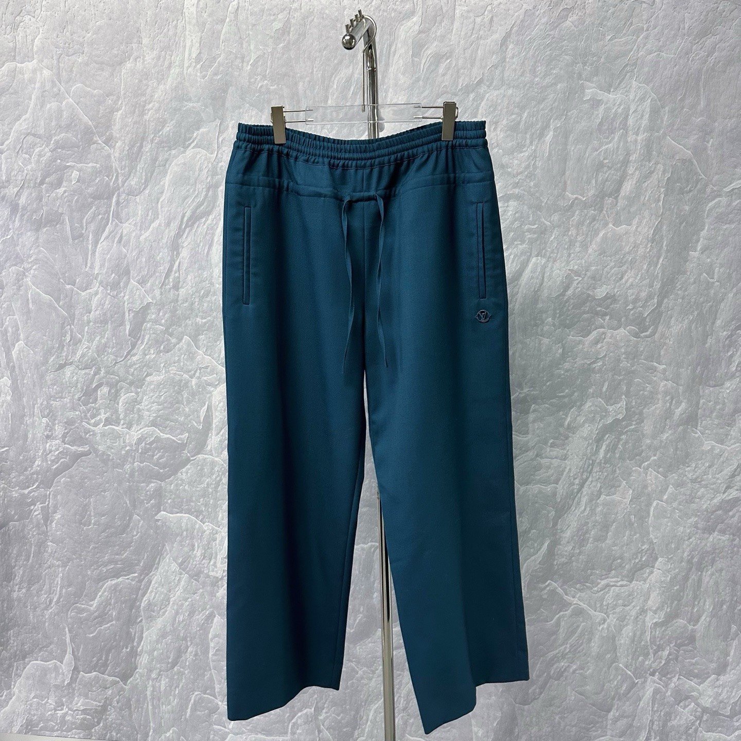 Louis Vuitton LV Logo Wool Drawstring Pants