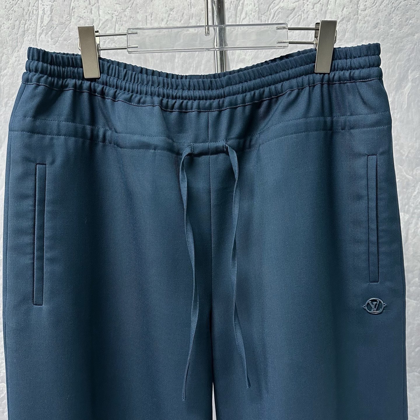 Louis Vuitton LV Logo Wool Drawstring Pants — front
