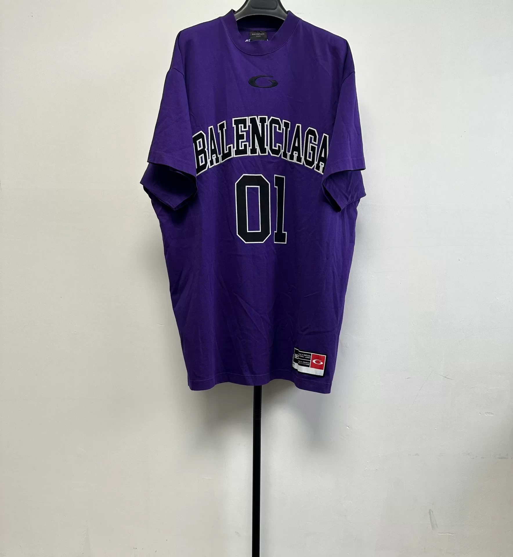 Balenciaga Basketball Purple '01' T-shirt