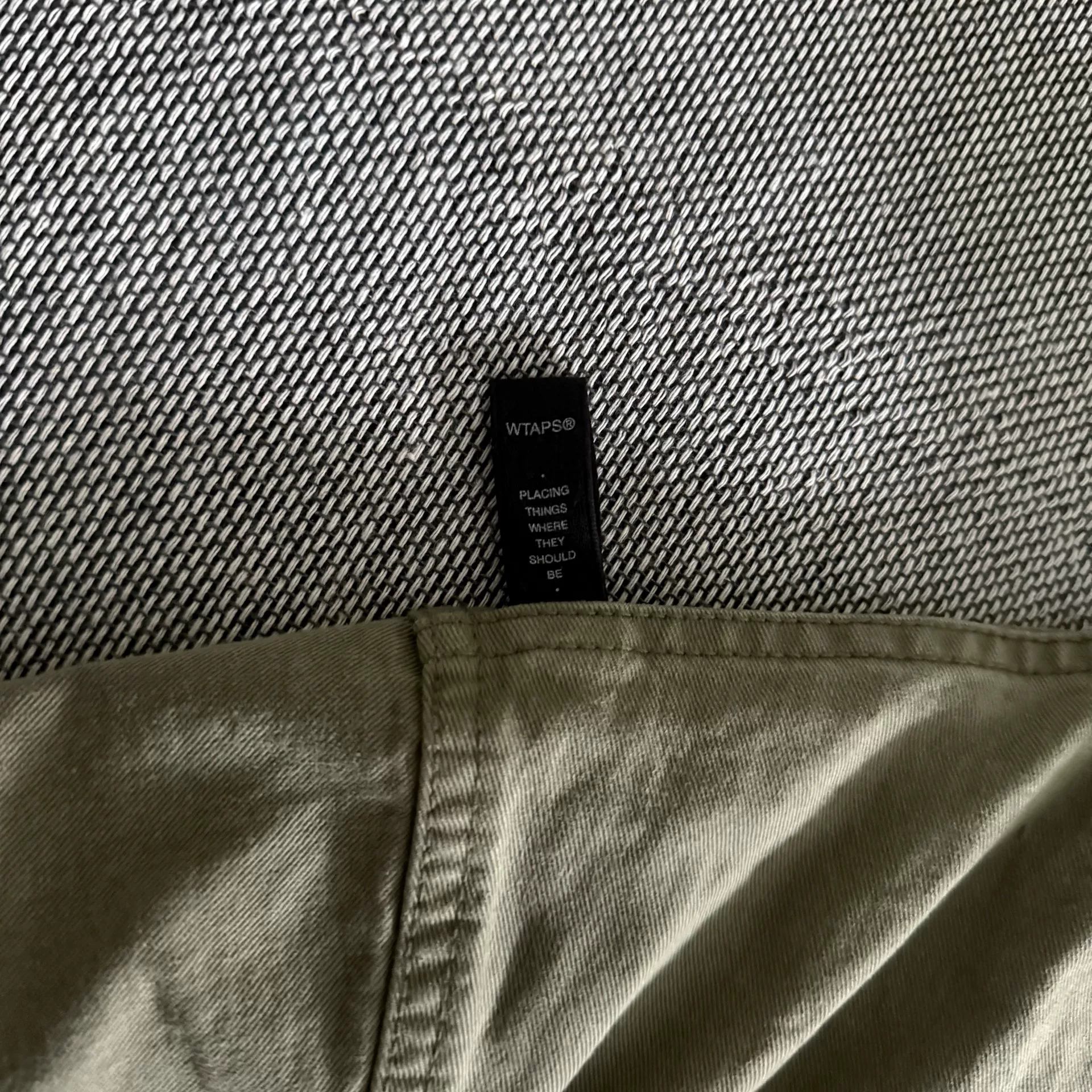 Wtaps 17ss M65 Washed Jacket — back