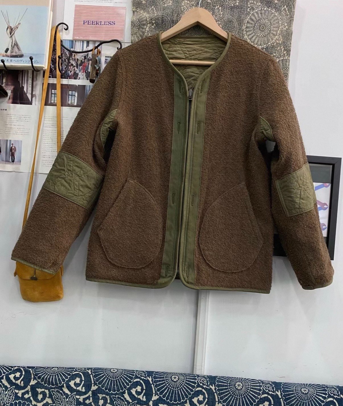 VISVIM 17SS IRIS LINER Jacket — detail