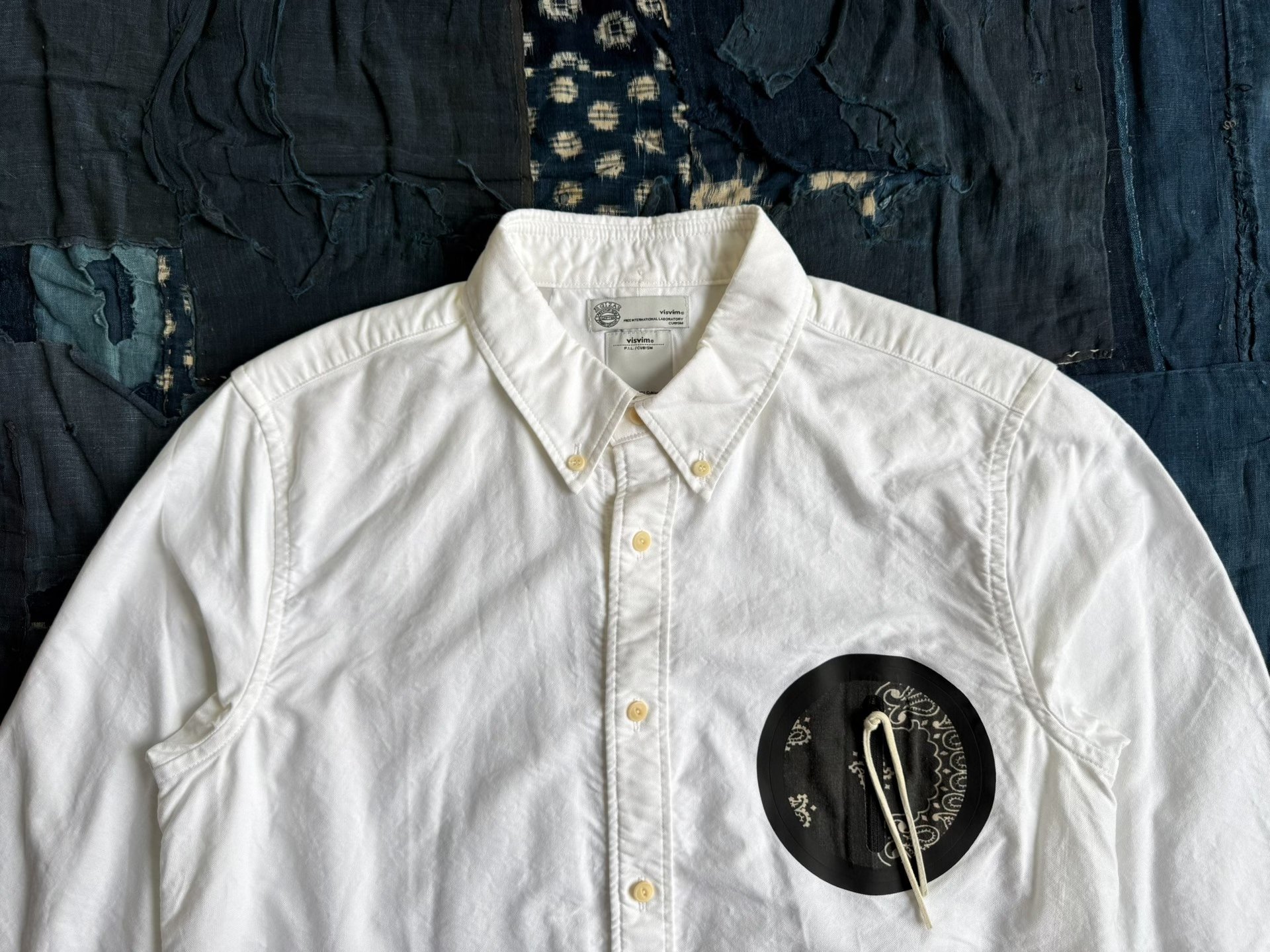visvim 17AW Weld Shirt GIZA — detail