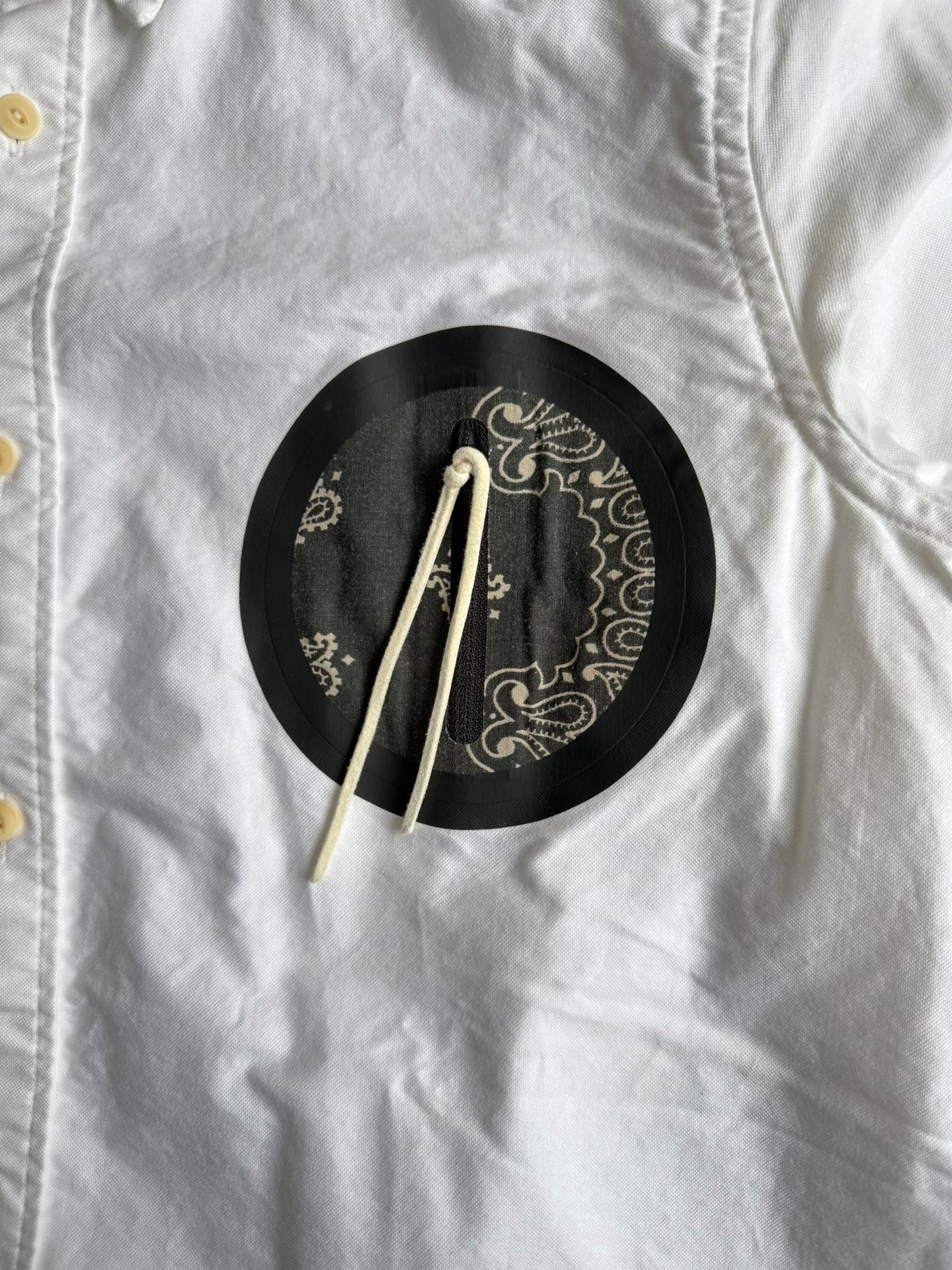 visvim 17AW Weld Shirt GIZA — label