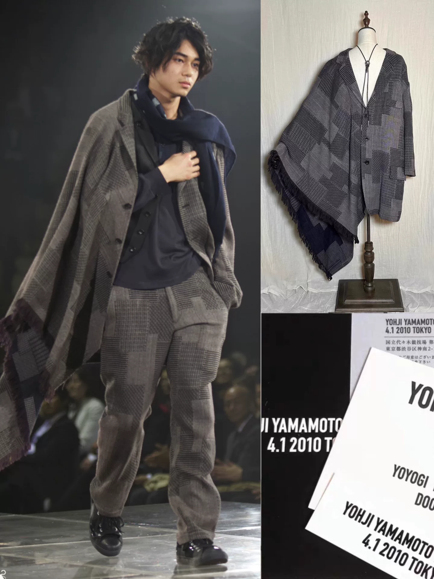 Yohji Yamamoto 2010AW Knitted Cape