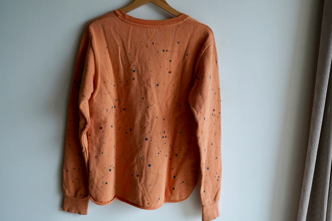Visvim Jumbo Drips VTG Splatter Crewneck — front