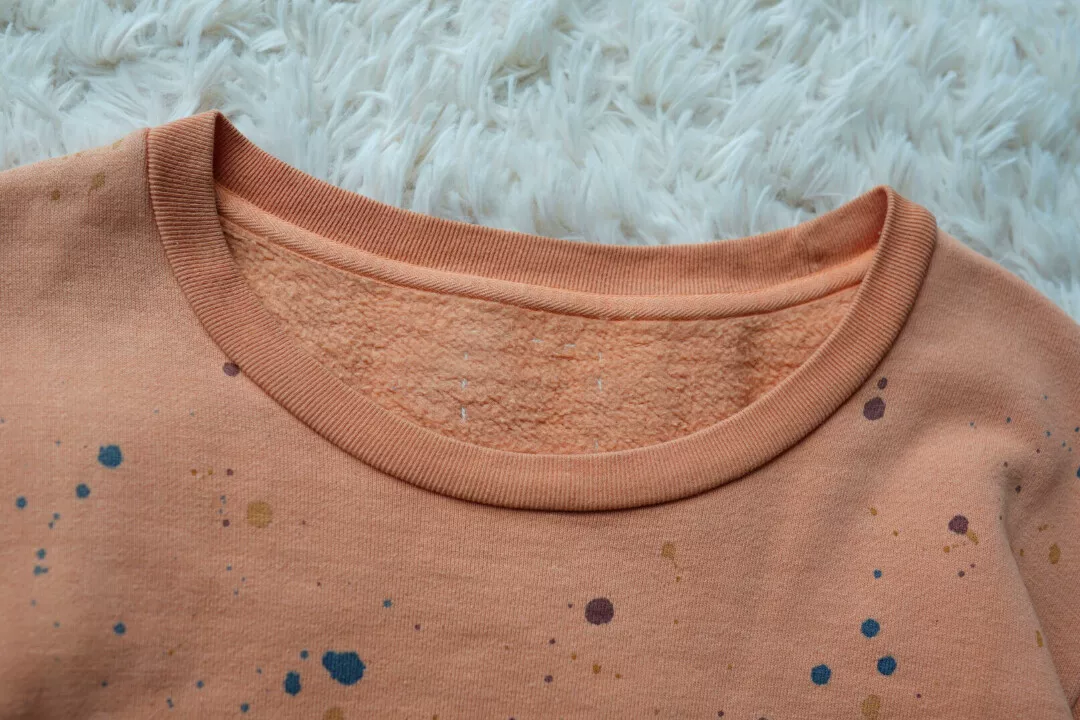 Visvim Jumbo Drips VTG Splatter Crewneck — back