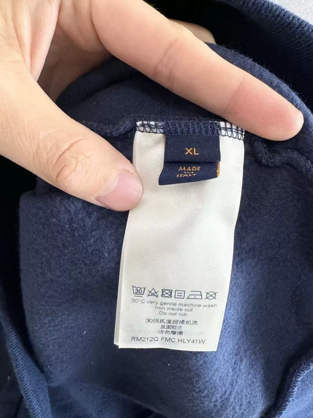 Louis Vuitton LV Embroidery Sweatshirt — back