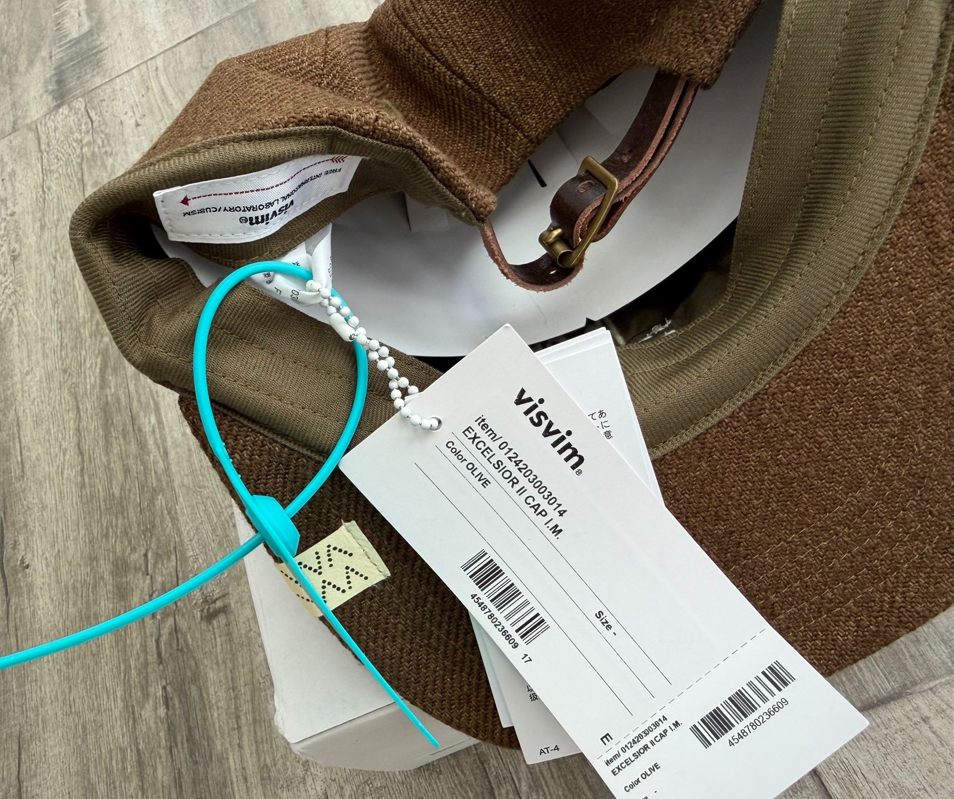 VISVIM EXCELSIOR II CAP — detail