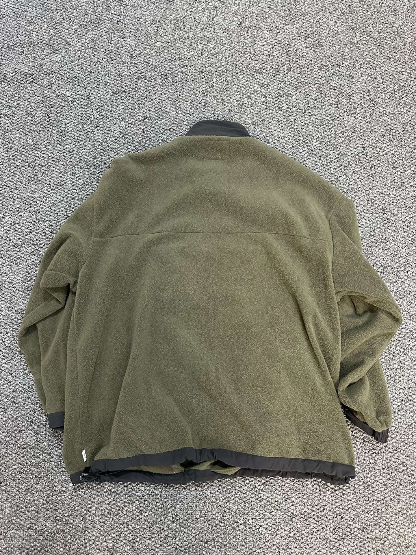 WTAPS Half-Zip Fleece Jacket — detail