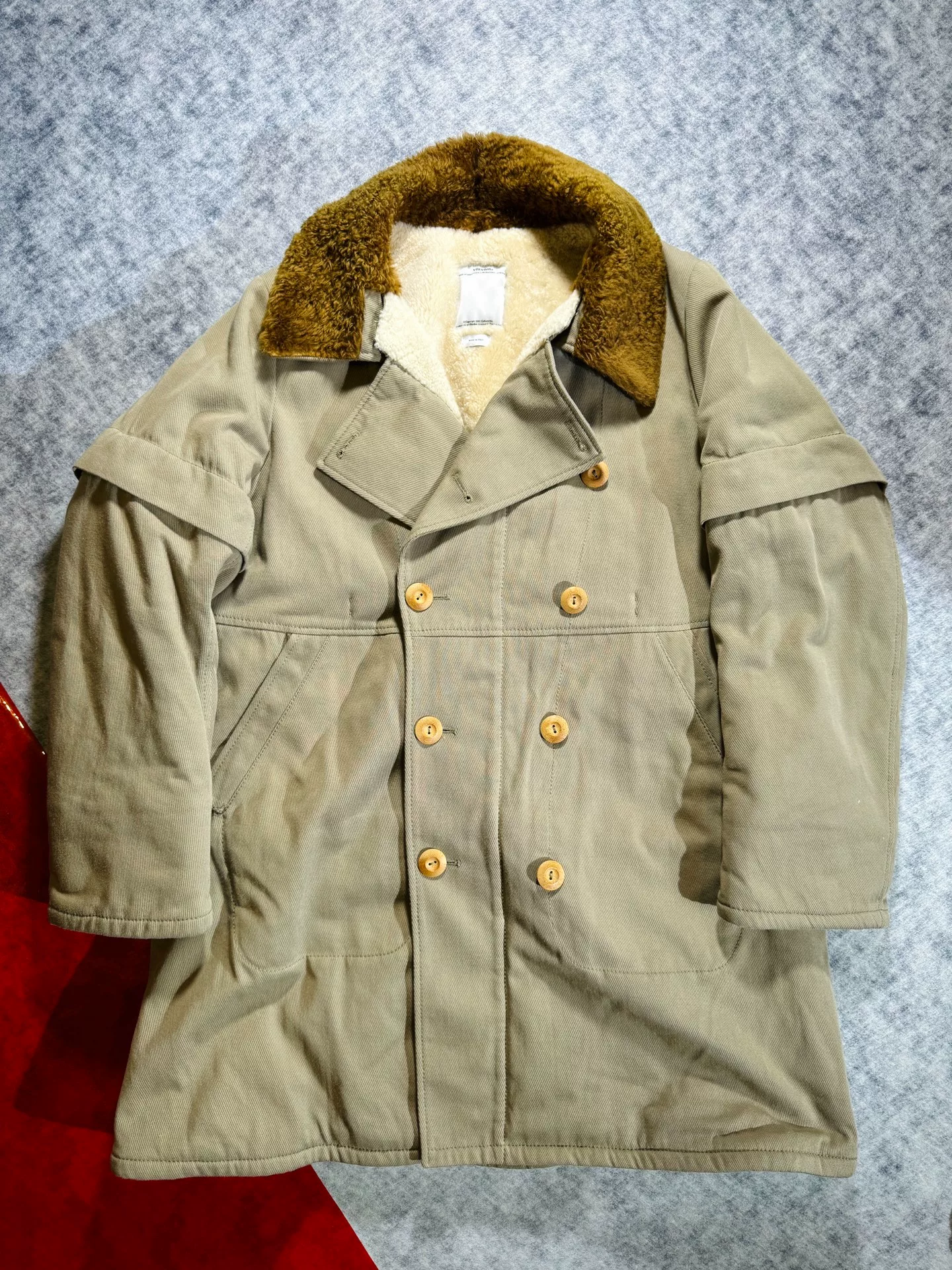 visvim howland sheepskin IT coat
