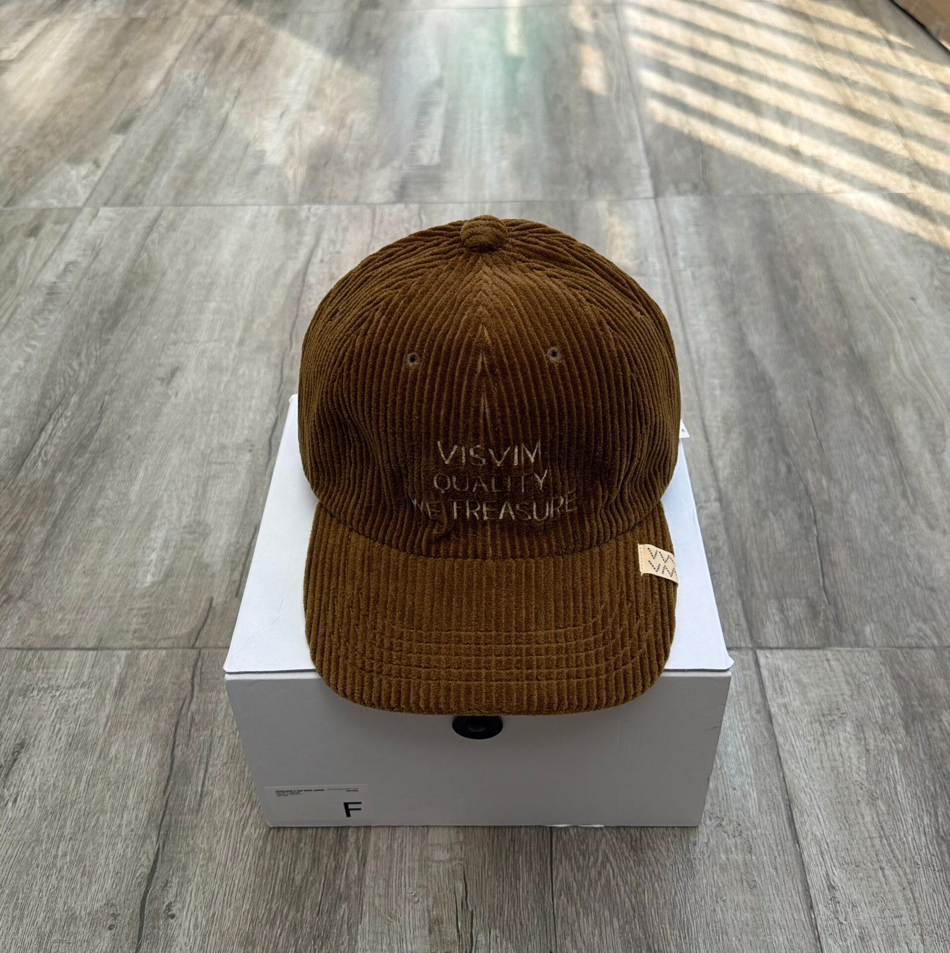 VISVIM EXCELSIOR II CAP WOOL CORDS